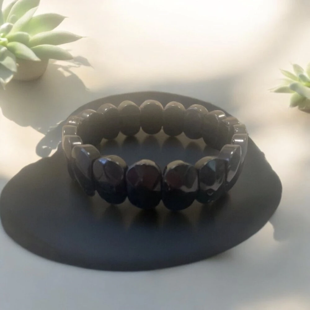 Siyah Turmalin Rolex Bileklik