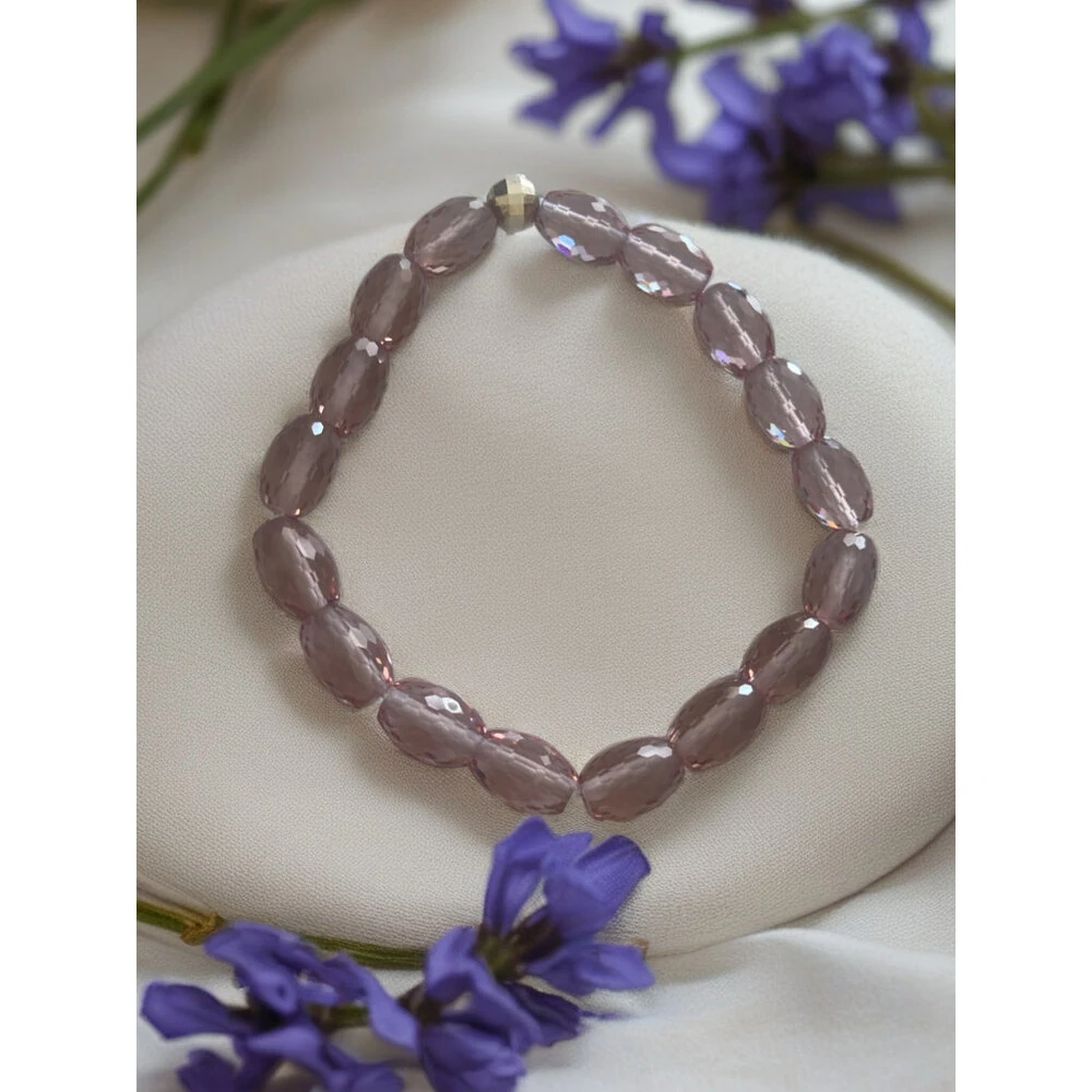 Zultanit Gümüş Aparatlı Bileklik