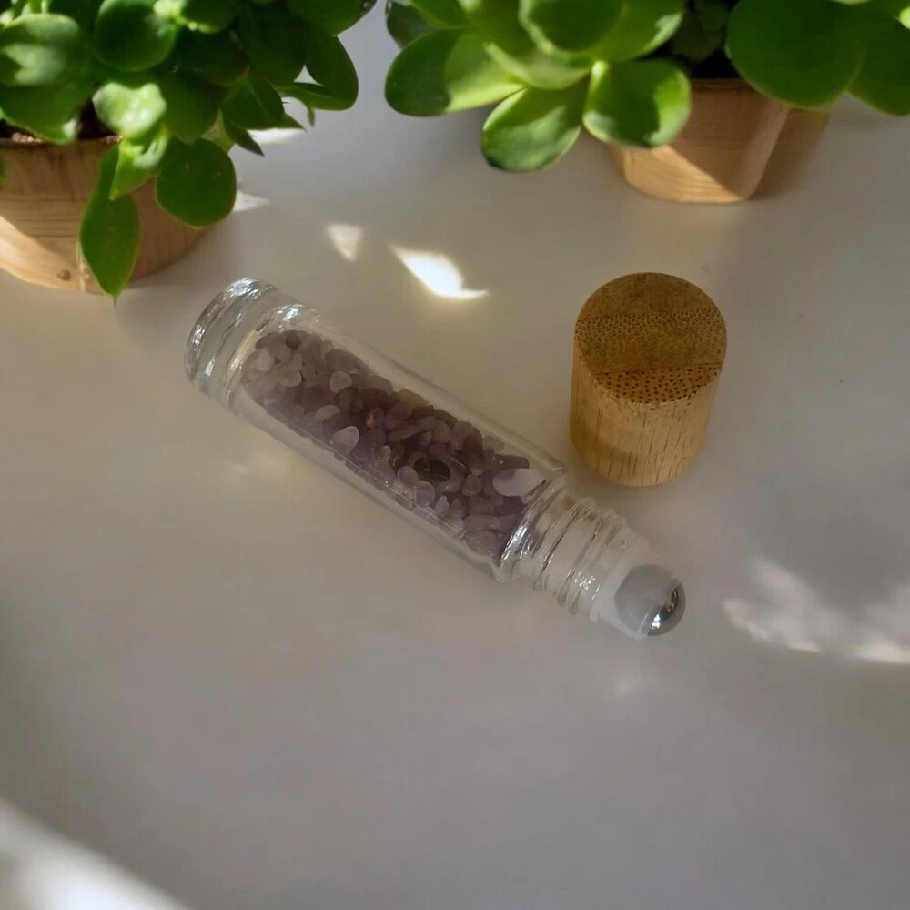 Ametist Cam Roll-on Şişe (Huzur, Sakinlik)