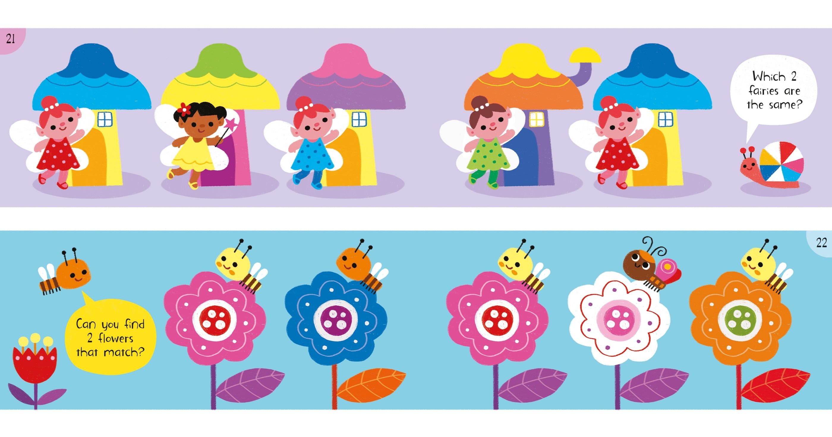 Little Children's Spot the Difference Book 2+