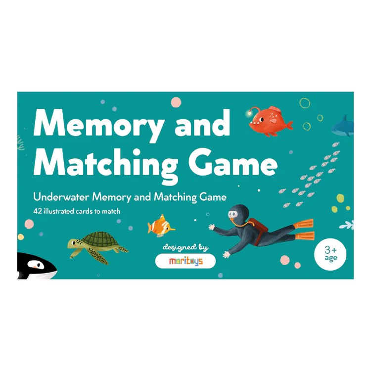 Memory Card Game 42 Kartlı Hafıza ve Eşleştirme Oyunu: Su altı