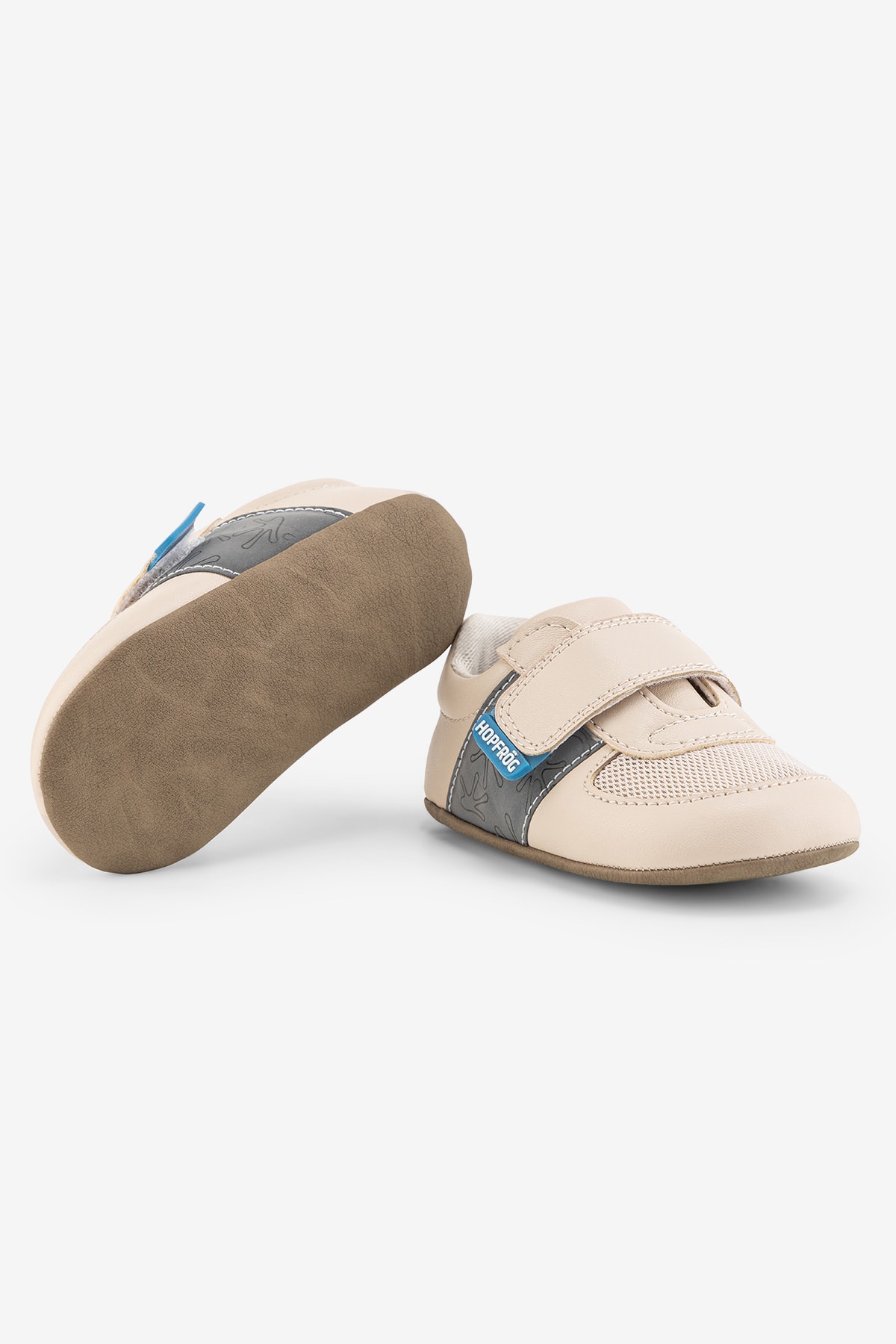  Hopfrög Smart Walker First Prime Barefoot İlk Adım Bebek Ayakkabı Bej
