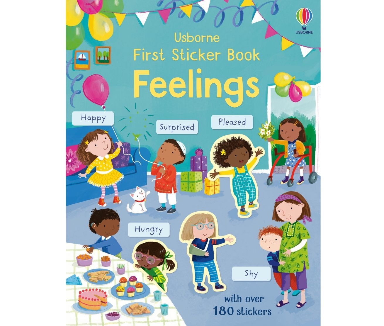 First Sticker Book - Feelings 3+