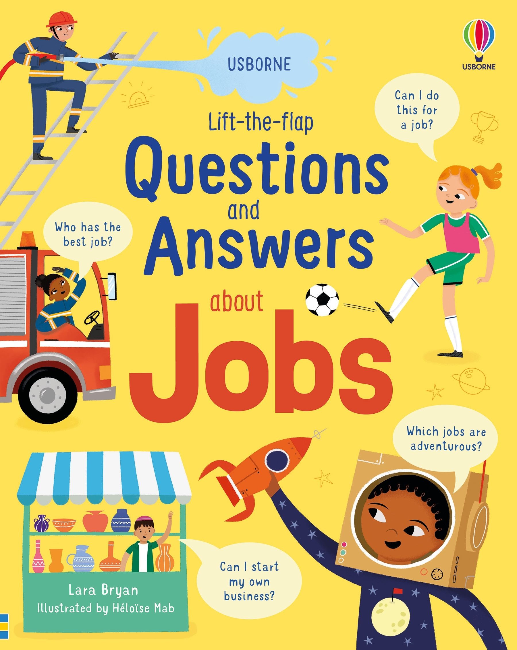 Lift-the-flap Questions and Answers about Jobs 6+