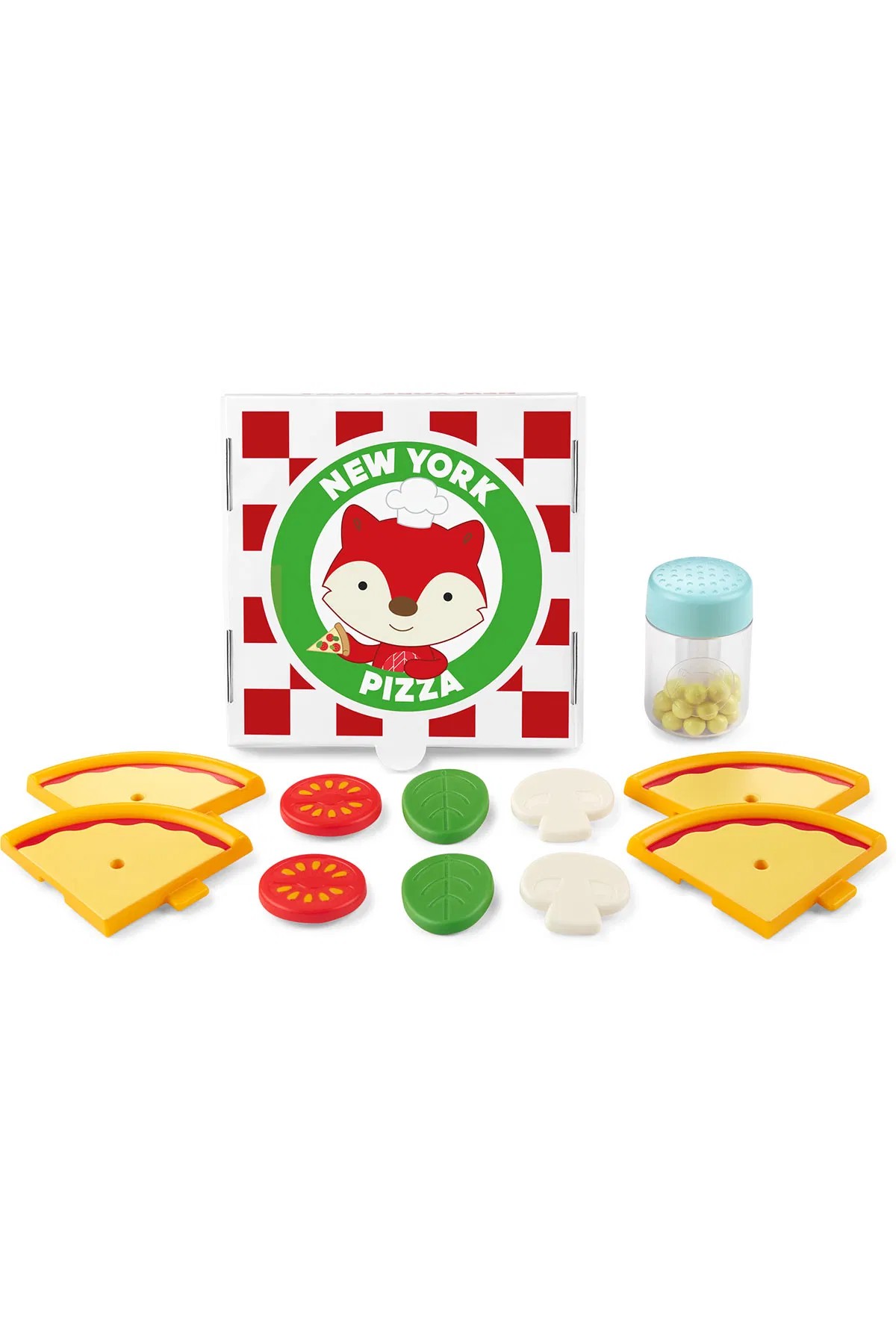 Skip Hop Zoo Oyuncak Pizza Seti 12 Parça Set 2 Yaş+