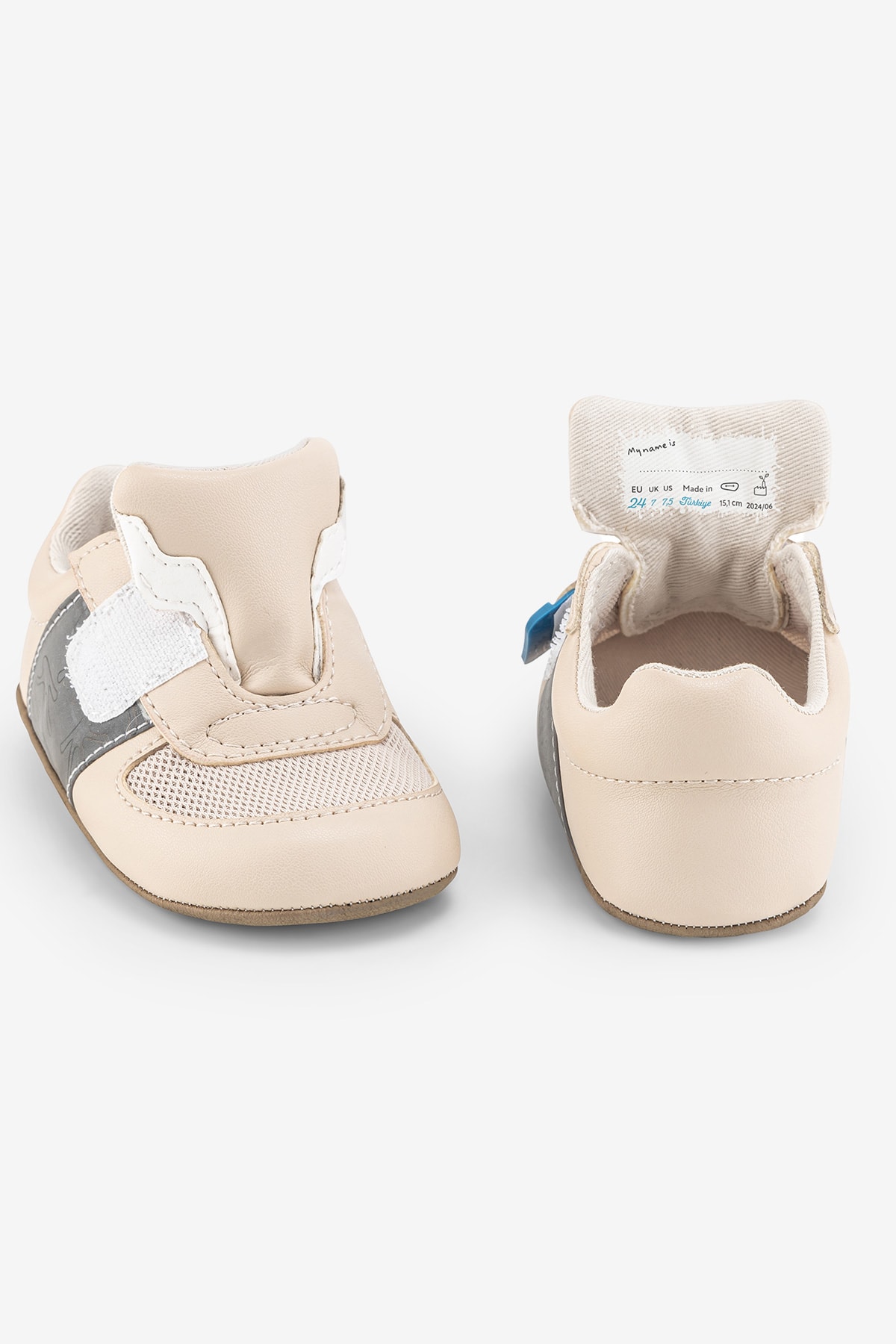  Hopfrög Smart Walker First Prime Barefoot İlk Adım Bebek Ayakkabı Bej