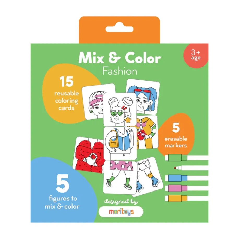 Mix & Color: Fashion - Karıştır Renklendir Moda Puzzle