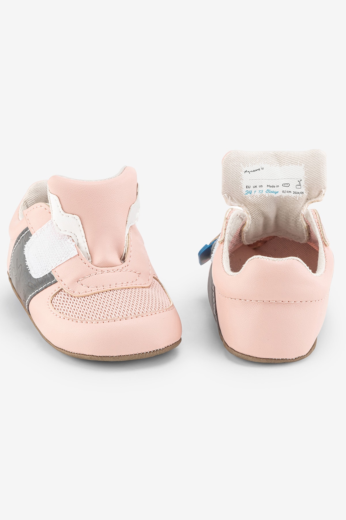 Hopfrög Smart Walker First Prime Barefoot İlk Adım Bebek Ayakkabısı Pembe
