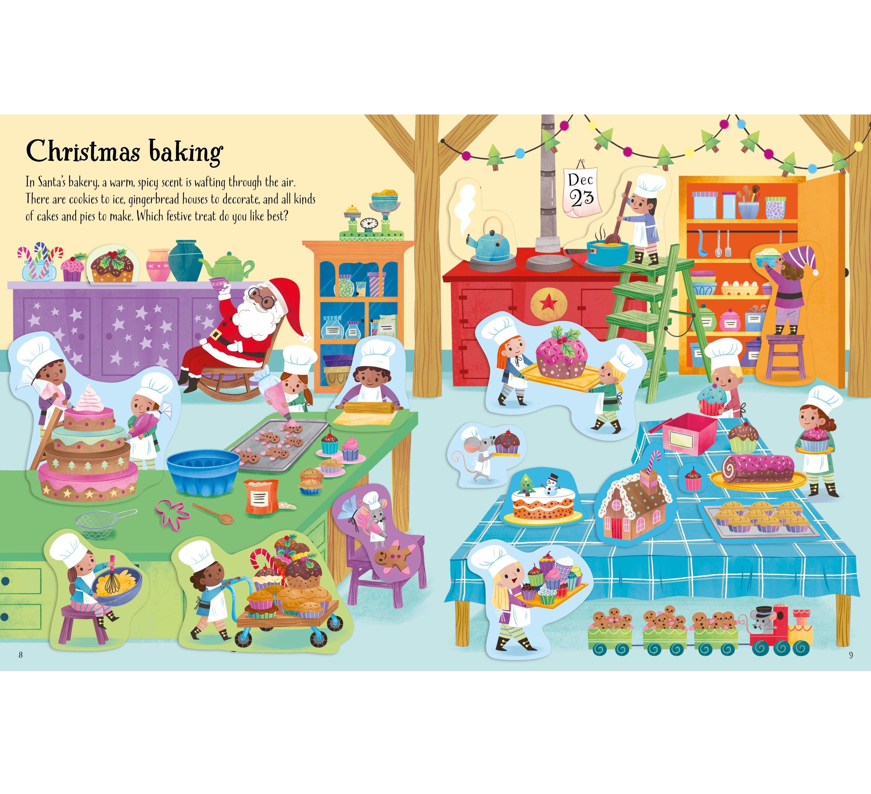 First Sticker Book - Christmas 3+