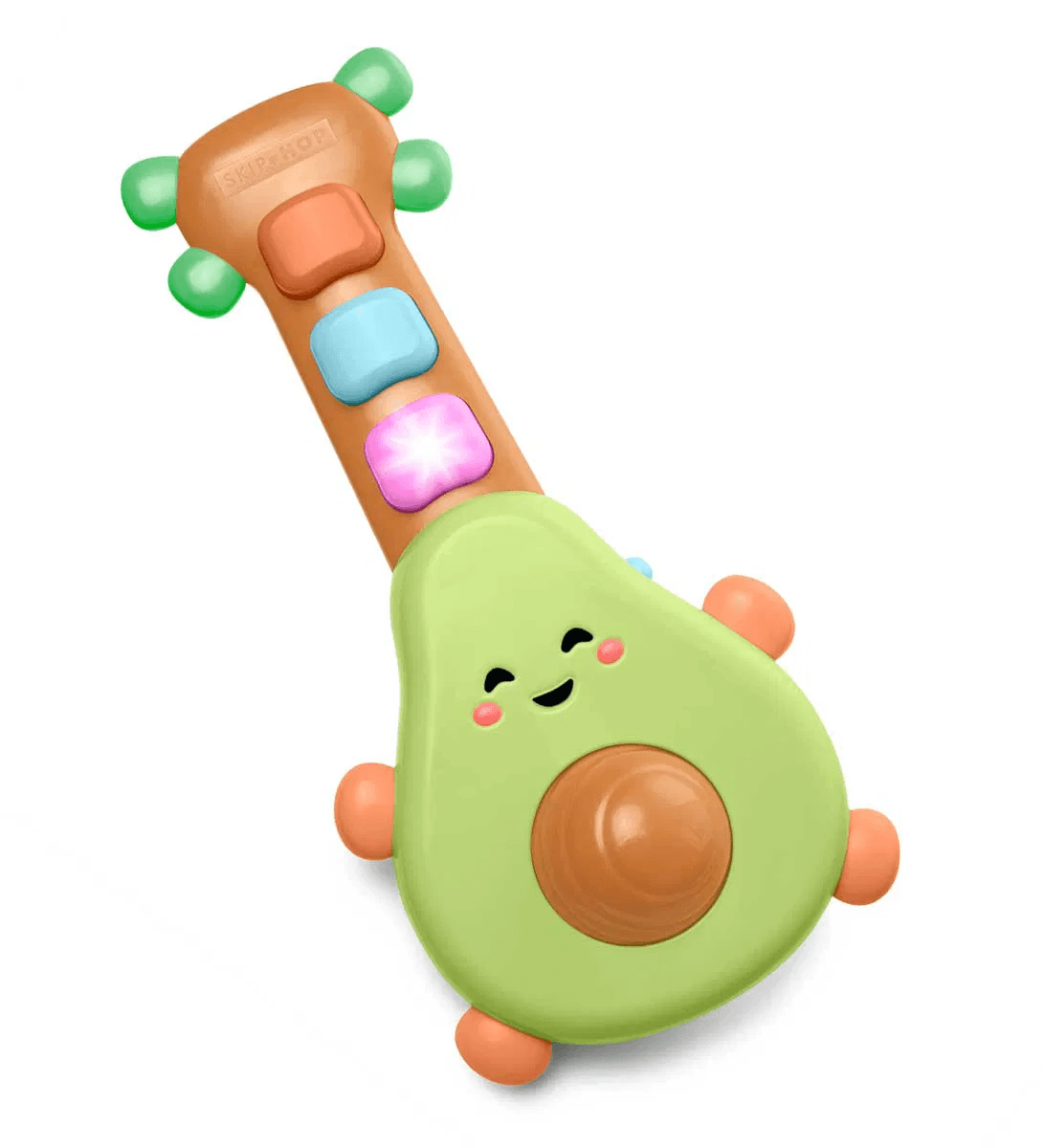 Skip Hop Farmstand Işıklı ve Sesli Oyuncak Avokado Gitar 6 Ay+