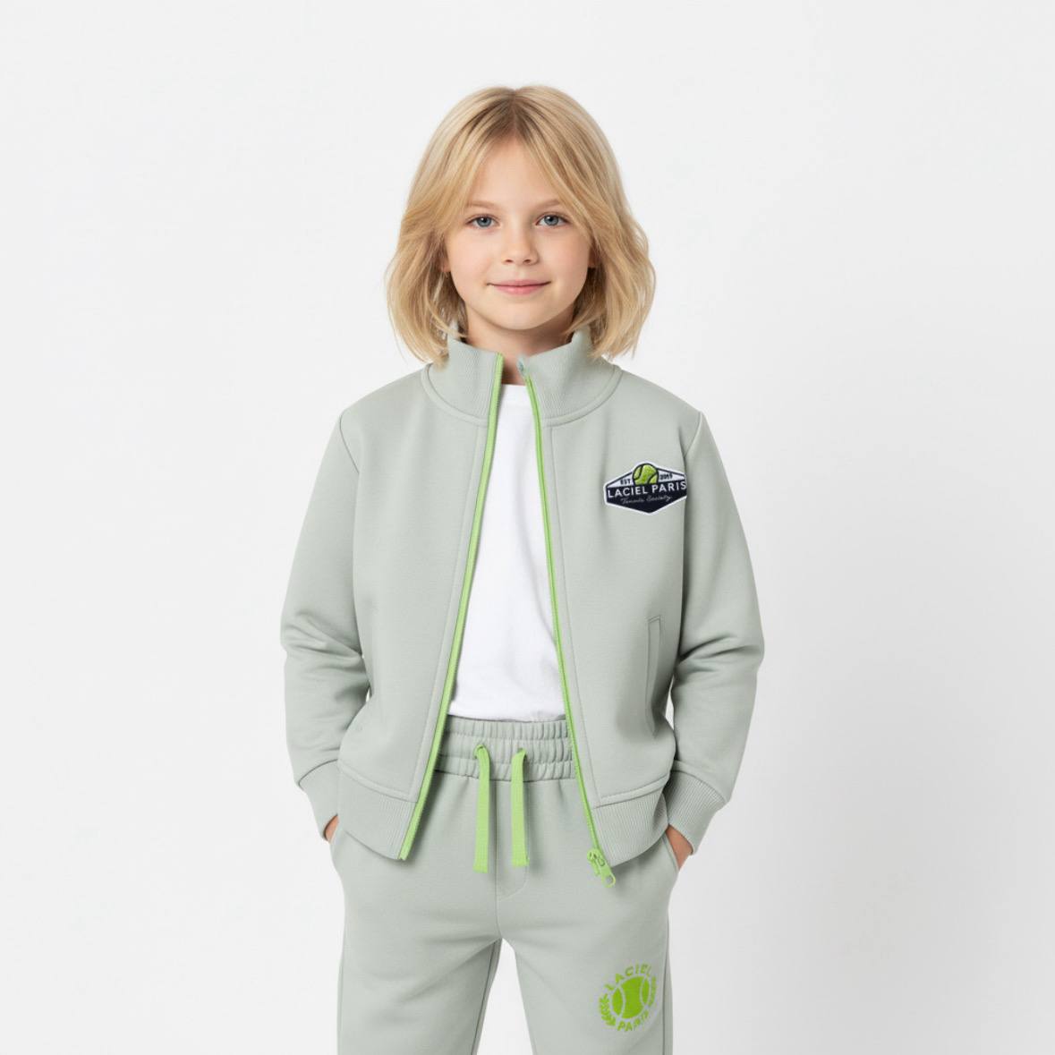 La’ciel Paris Tennis Society Fermuarlı Takım