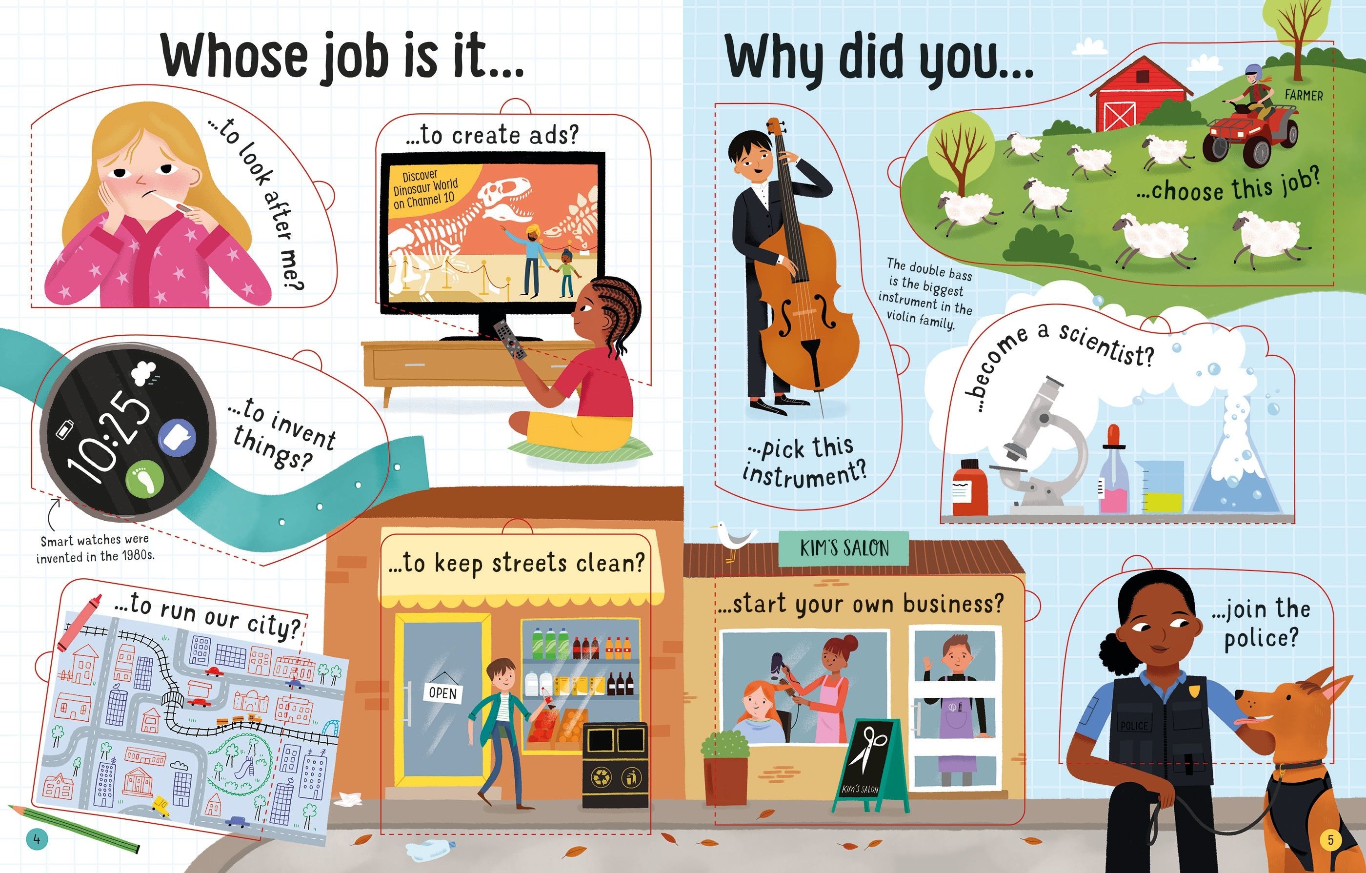 Lift-the-flap Questions and Answers about Jobs 6+