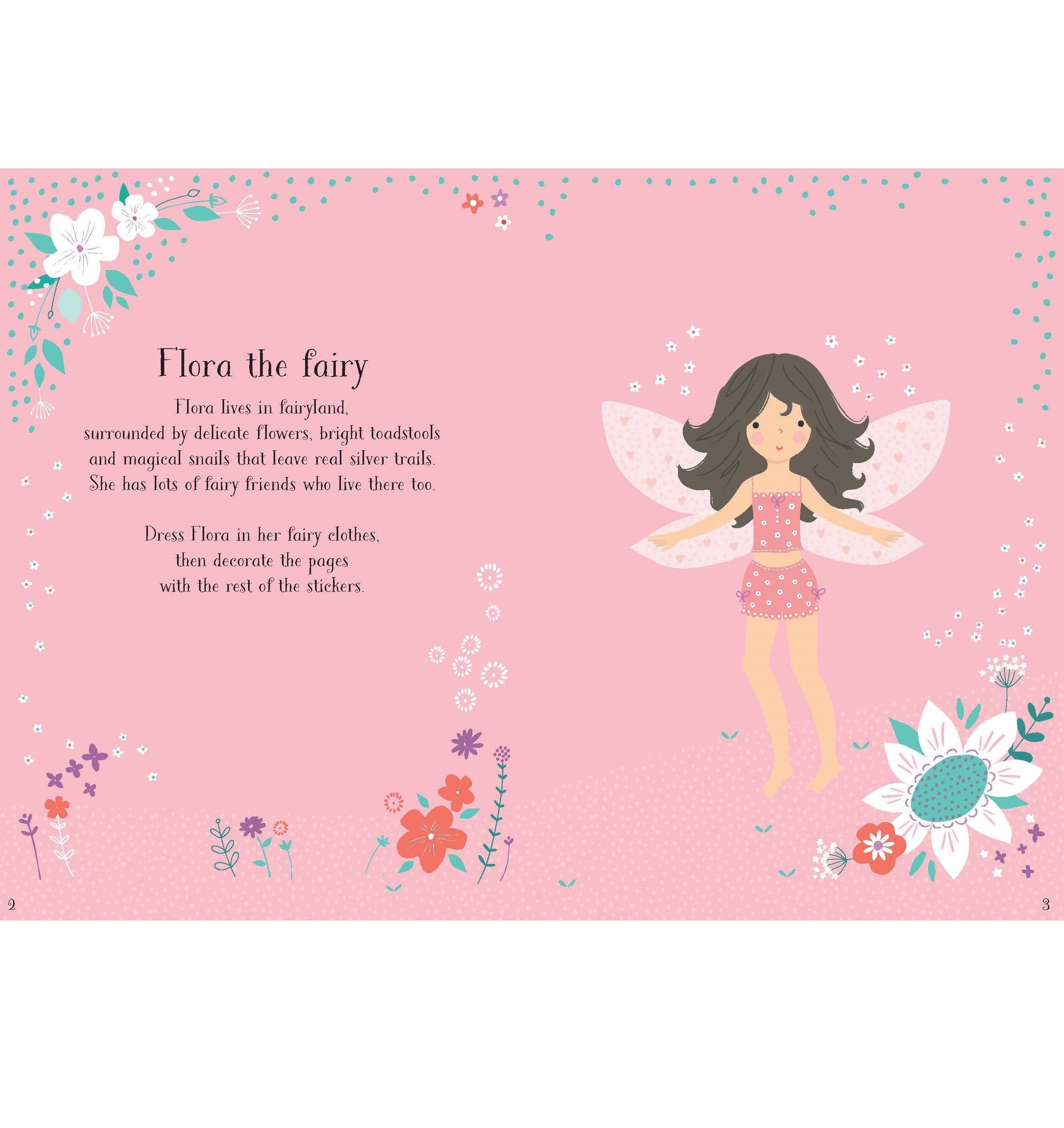 Little Sticker Dolly Dressing - Fairy 4+