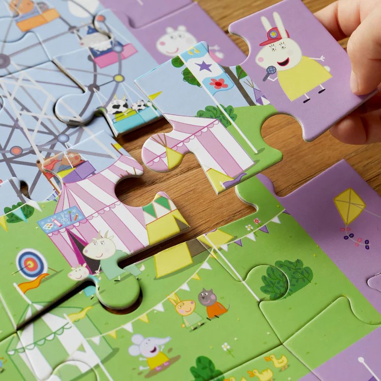 Look & Find Puzzle: Peppa Pig Children's Festival - 36 Parça Yapboz ve Gözlem Oyun