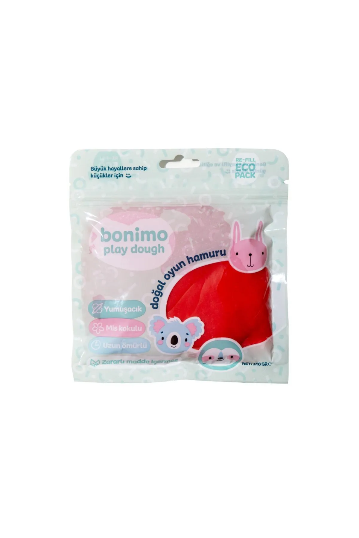 Bonimo Re-fill Tek Renk Oyun Hamuru
