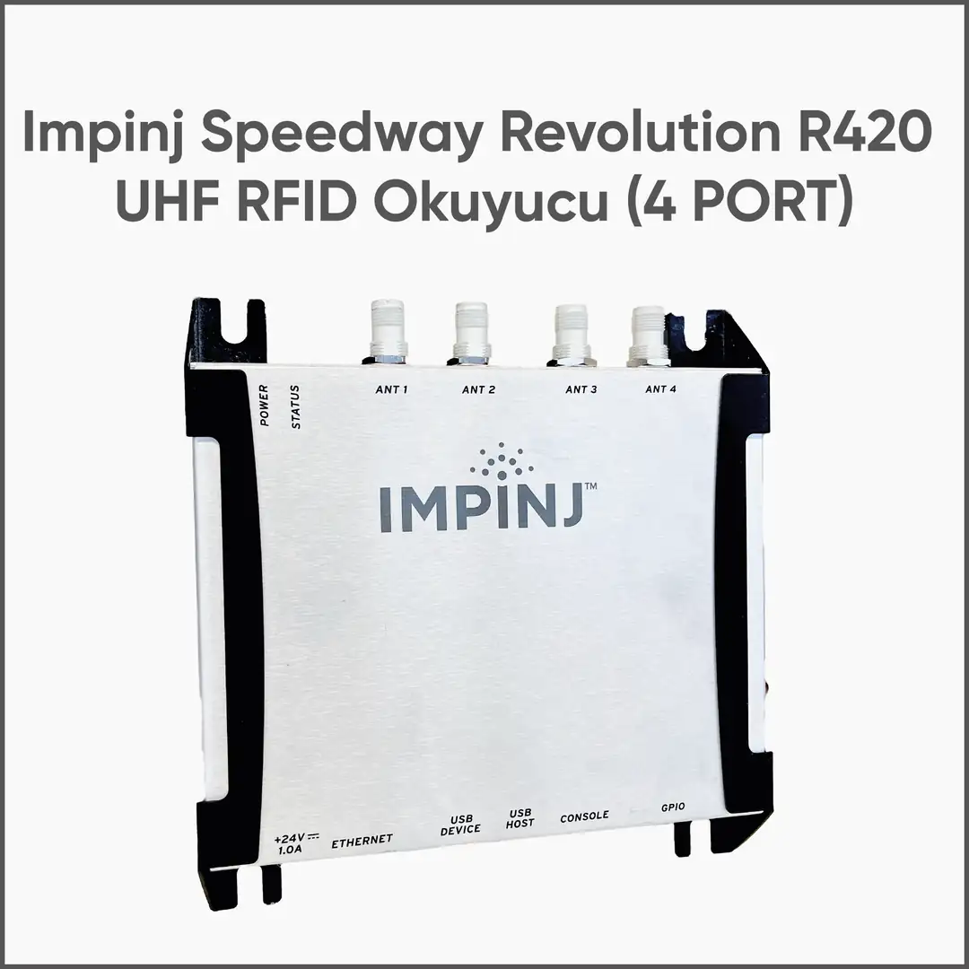 Impinj Speedway Revolution R420 UHF RFID Okuyucu (4 PORT)