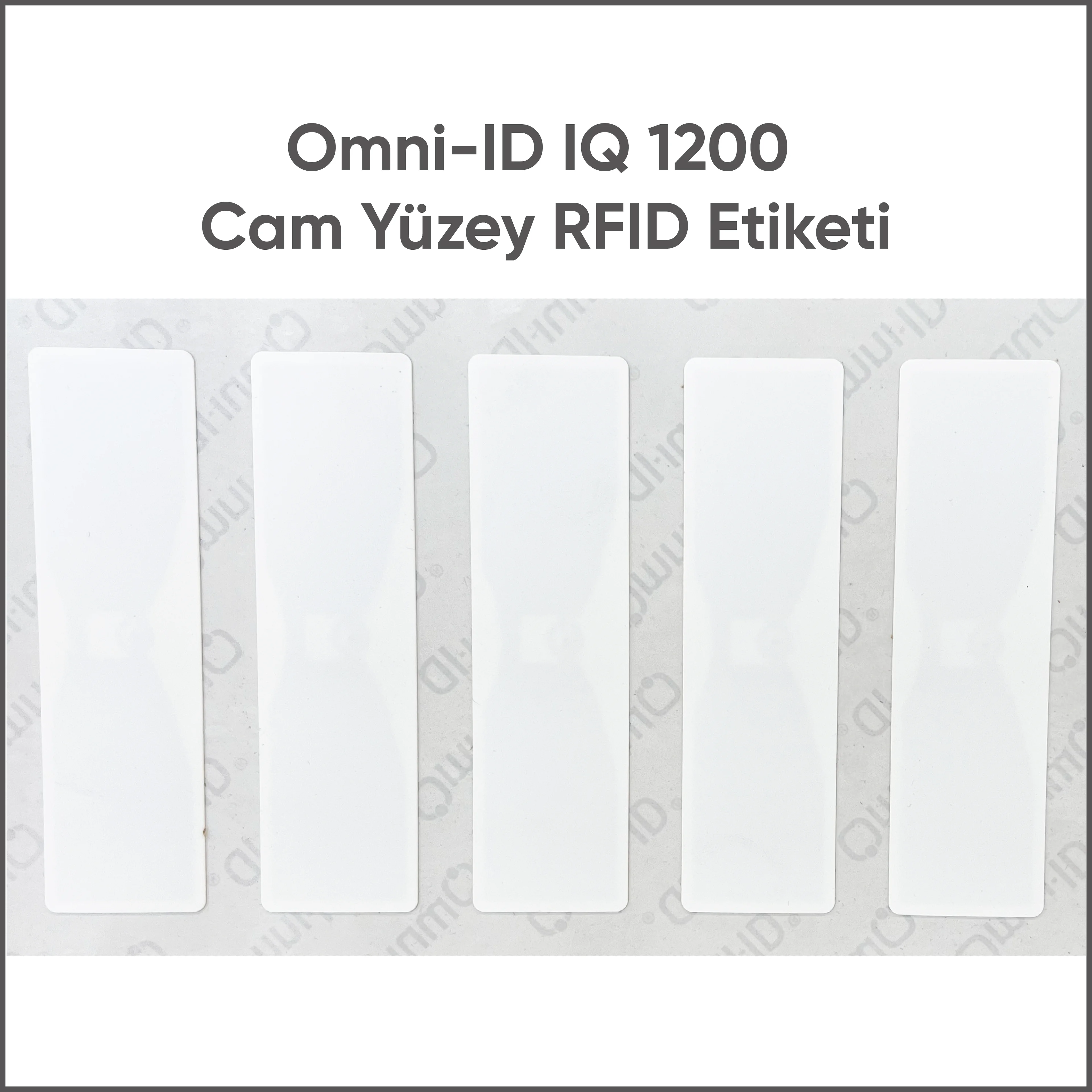 Omni-ID IQ 1200 Cam Yüzey RFID Etiketi main variant image