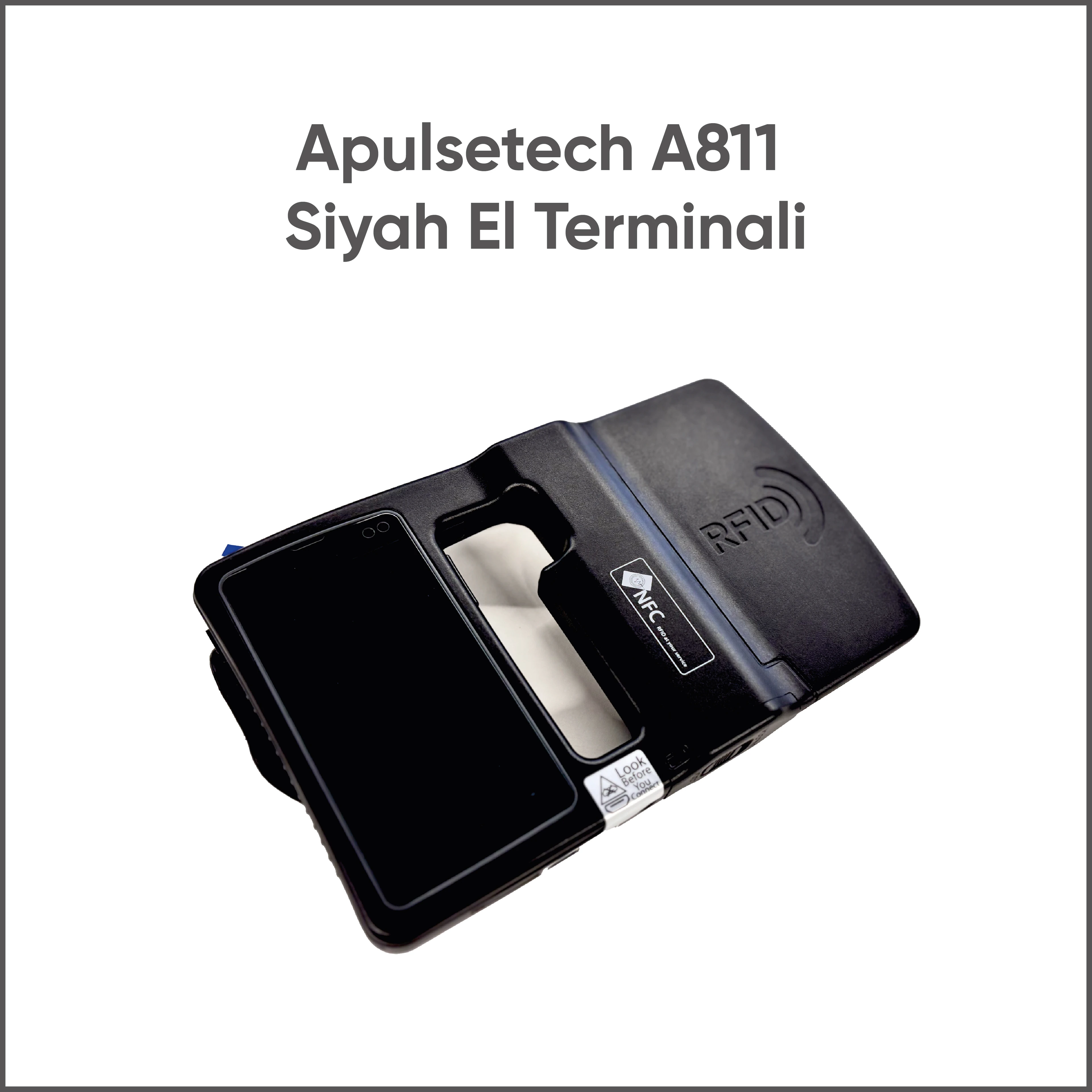 Apulsetech A811 Siyah El Terminali image