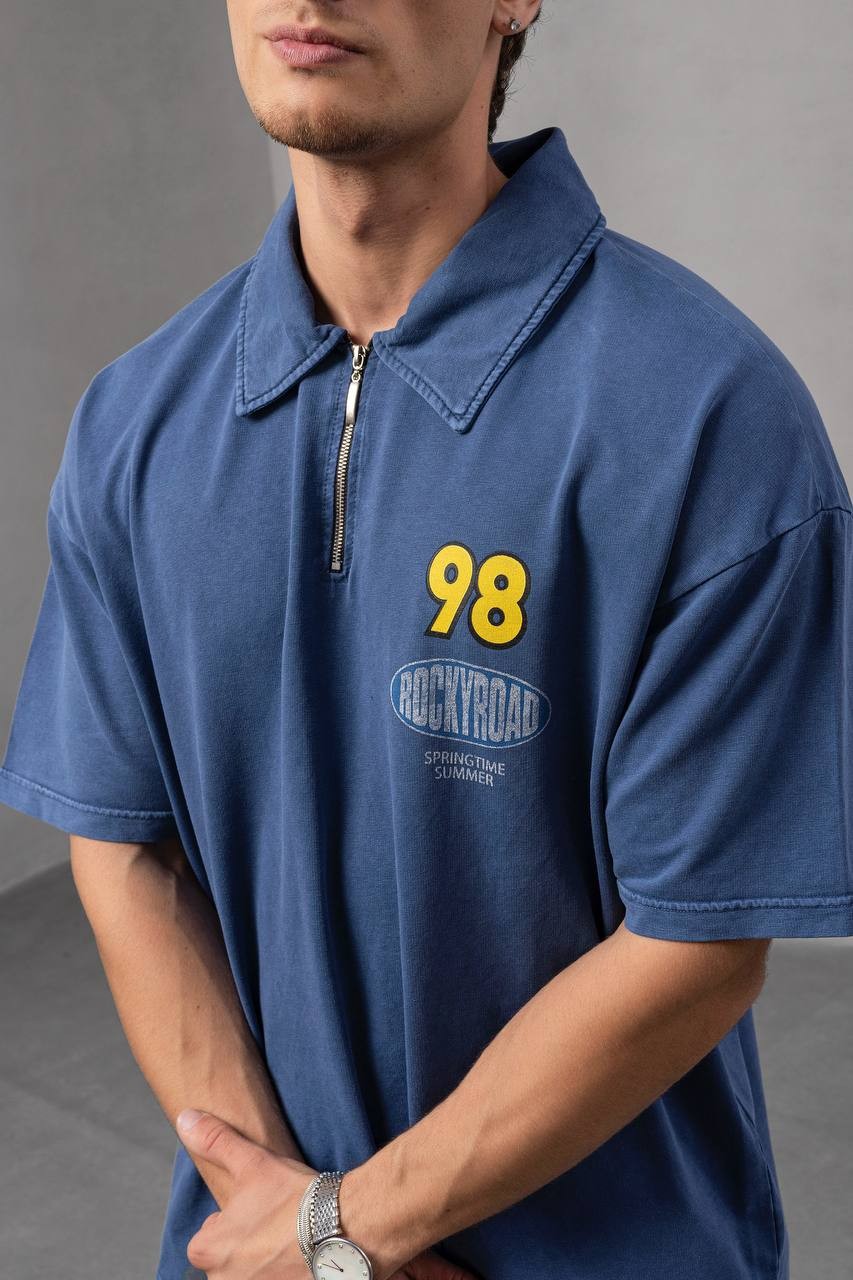 98 Rocky Gömlek Mavi