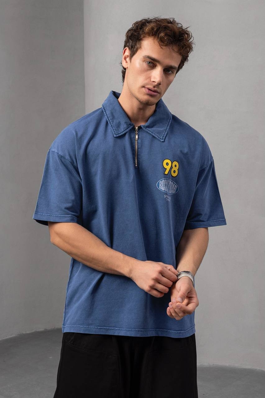 98 Rocky Gömlek Mavi