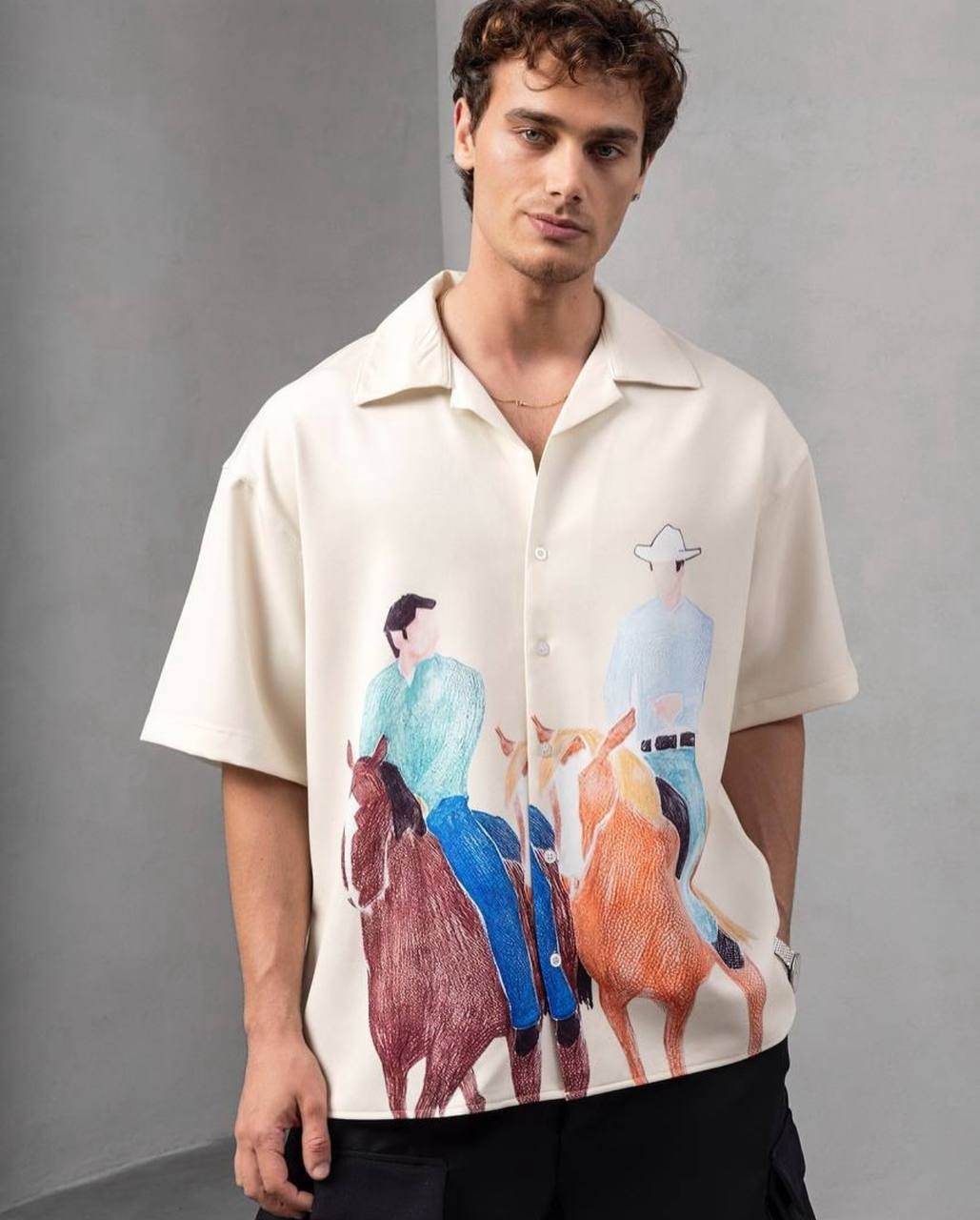 Kovboy Oversize Gömlek