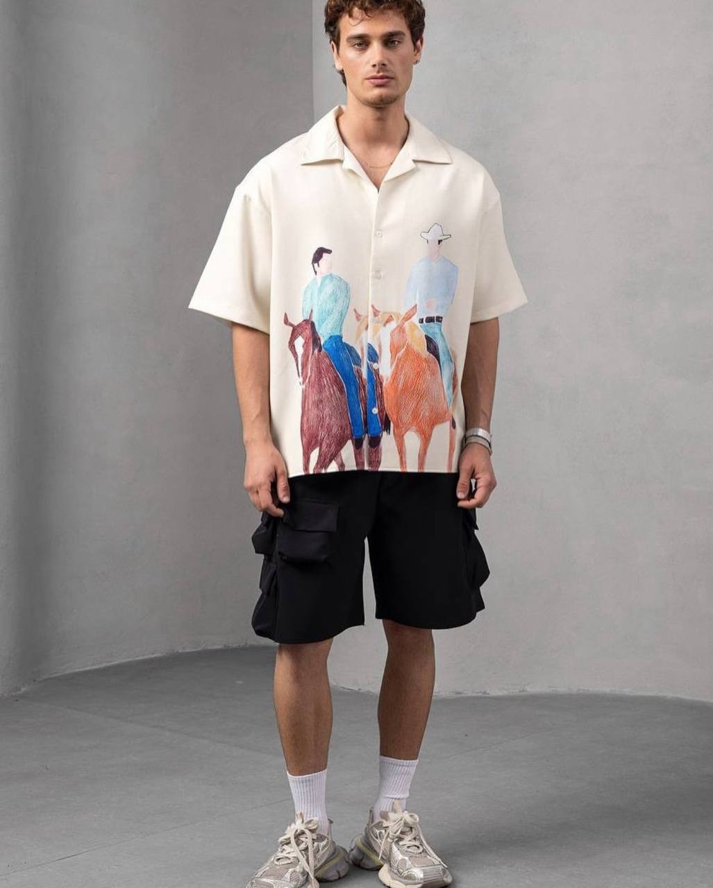 Kovboy Oversize Gömlek