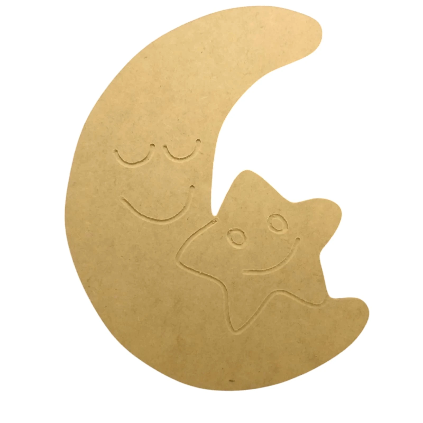 HOBİ ÜRÜNÜ ÇOCUK VE BEBEK  ODASI DUVAR SÜSÜ AY VE YILDIZ 