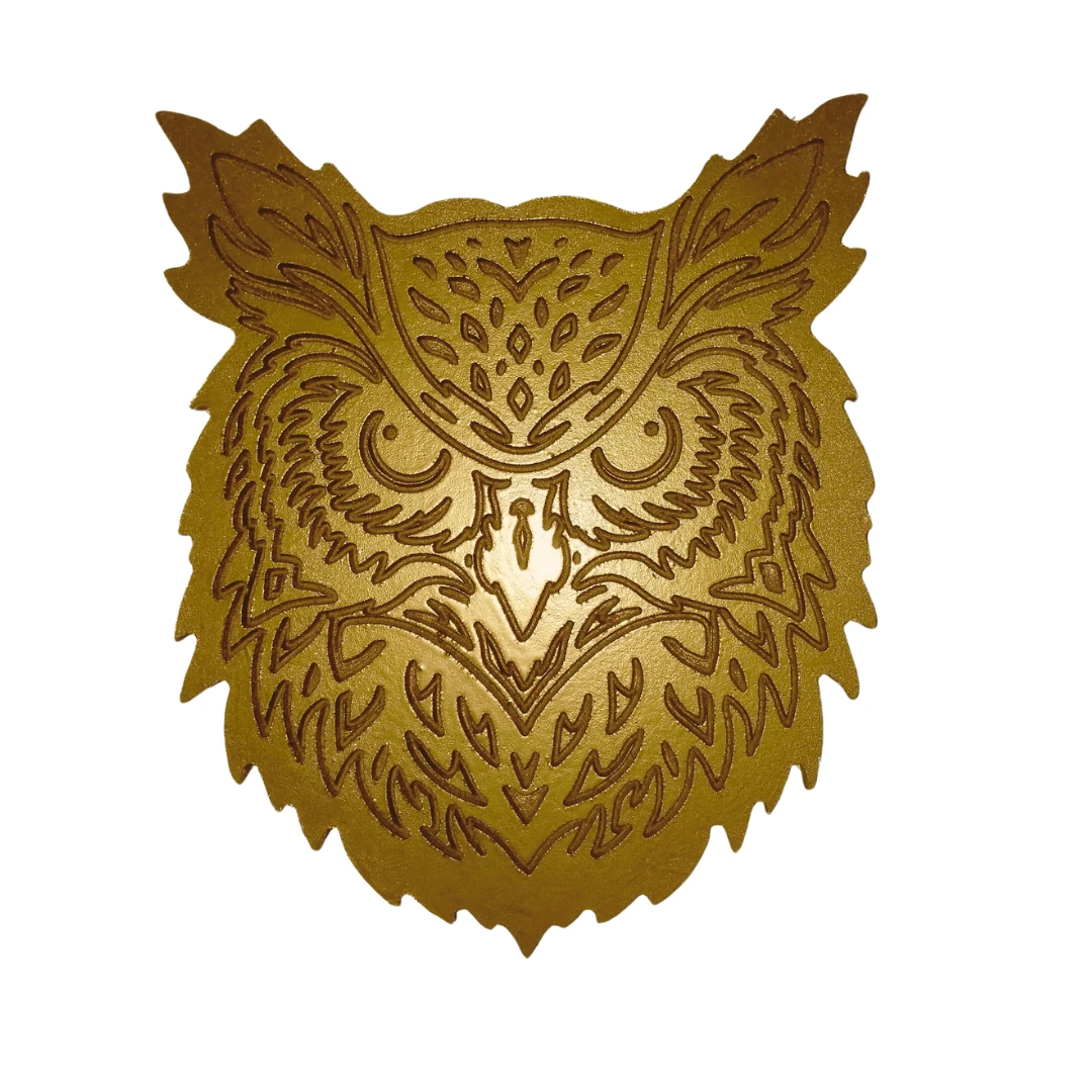 DUVAR SÜSÜ 3'LÜ BAYKUŞ EBATI 20X20 KALINLIĞI 6MM 3 FARKLI RENK SEÇENEĞİ