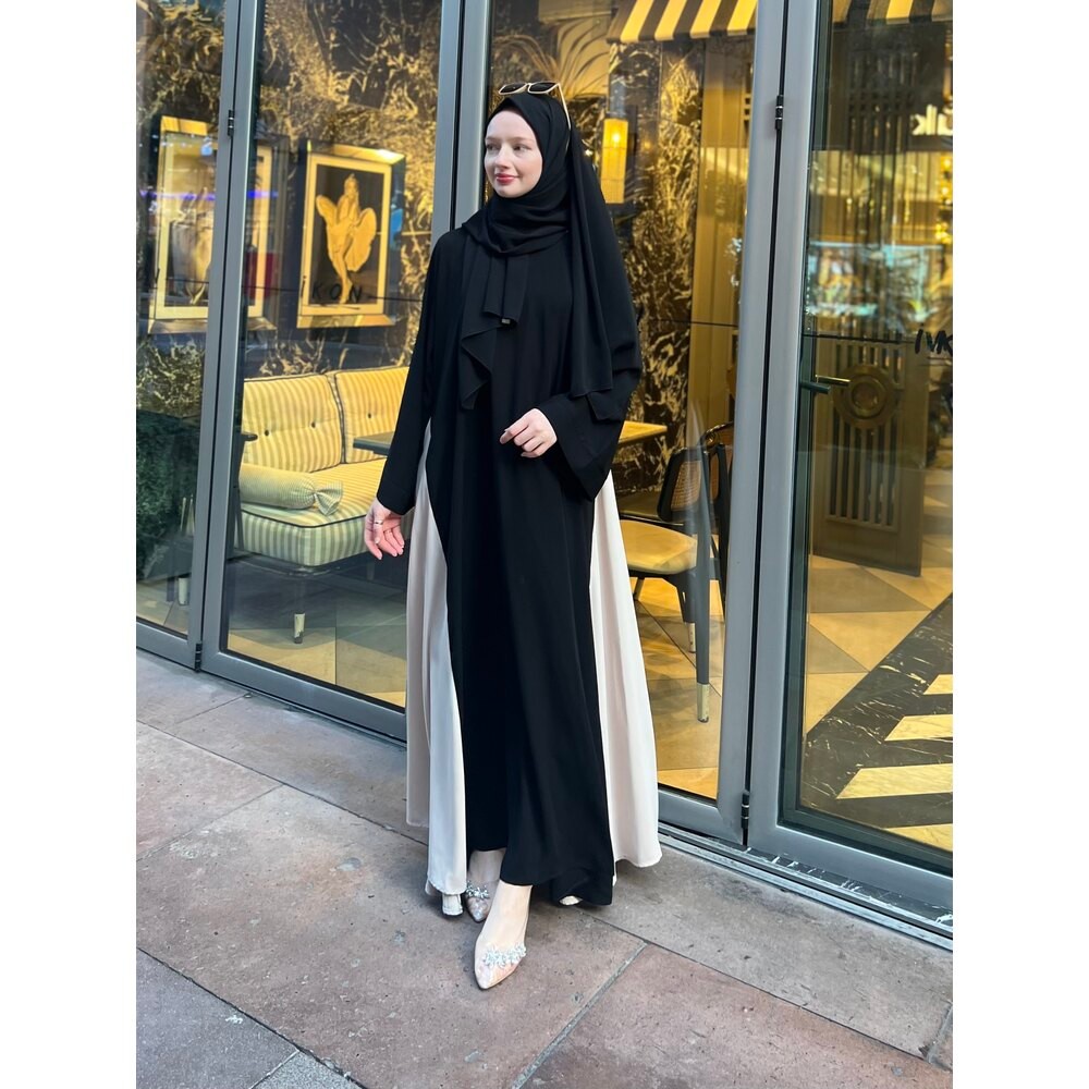 Siyah Pırlanta Abaya✨