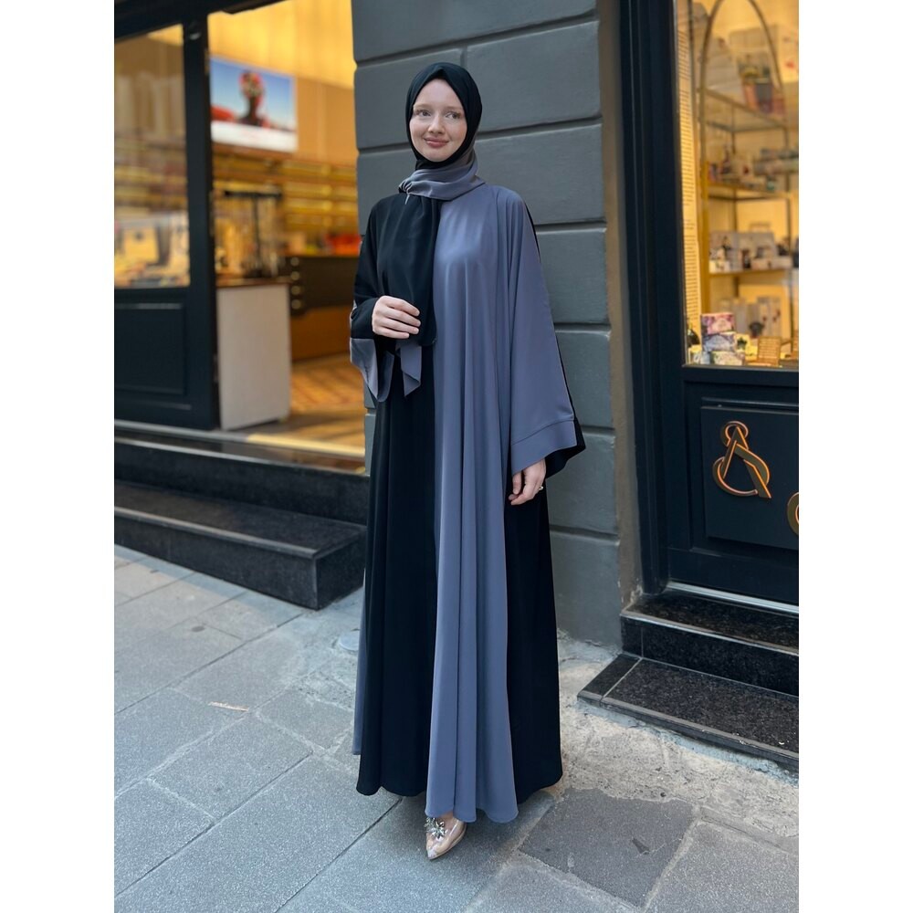 Hüma Abaya Gri ✨