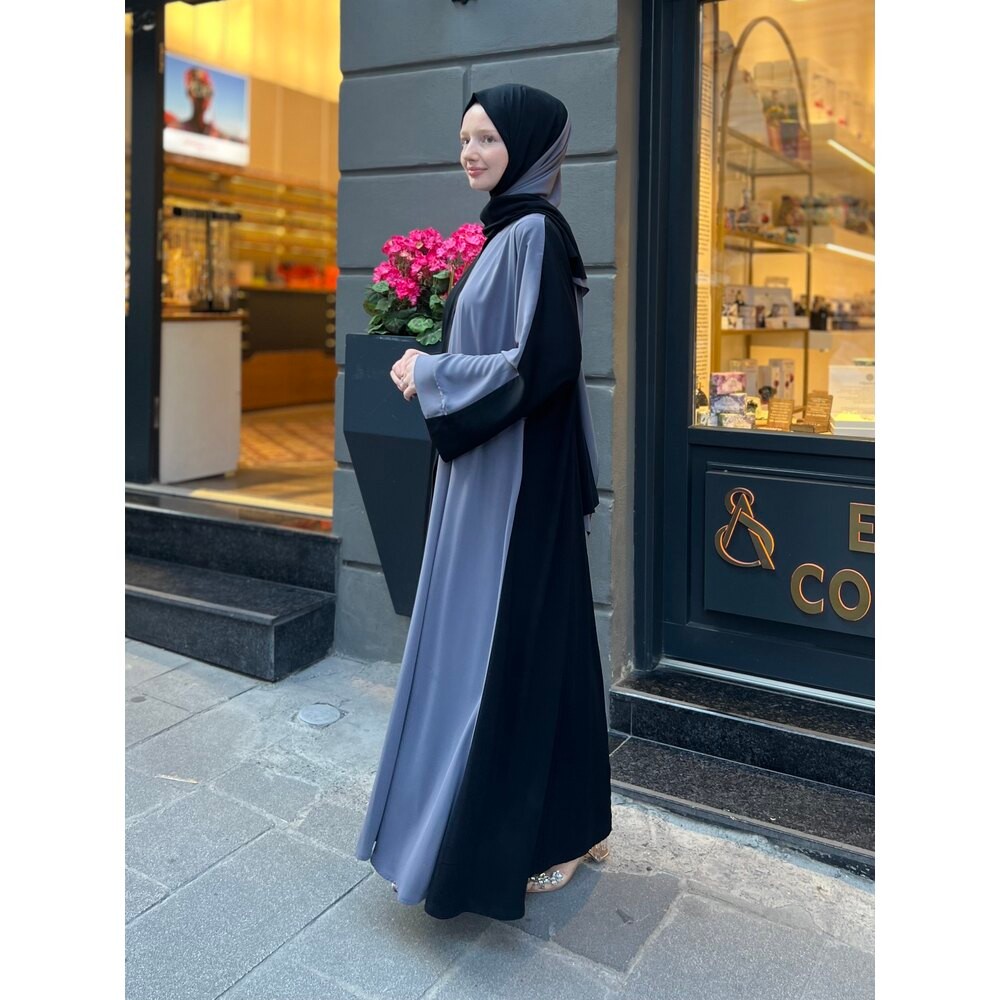 Hüma Abaya Gri ✨