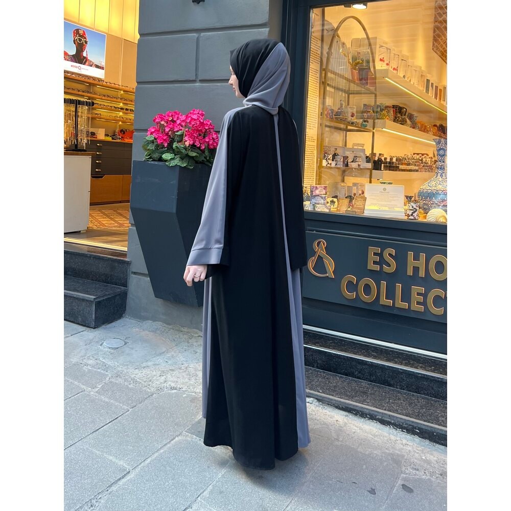 Hüma Abaya Gri ✨