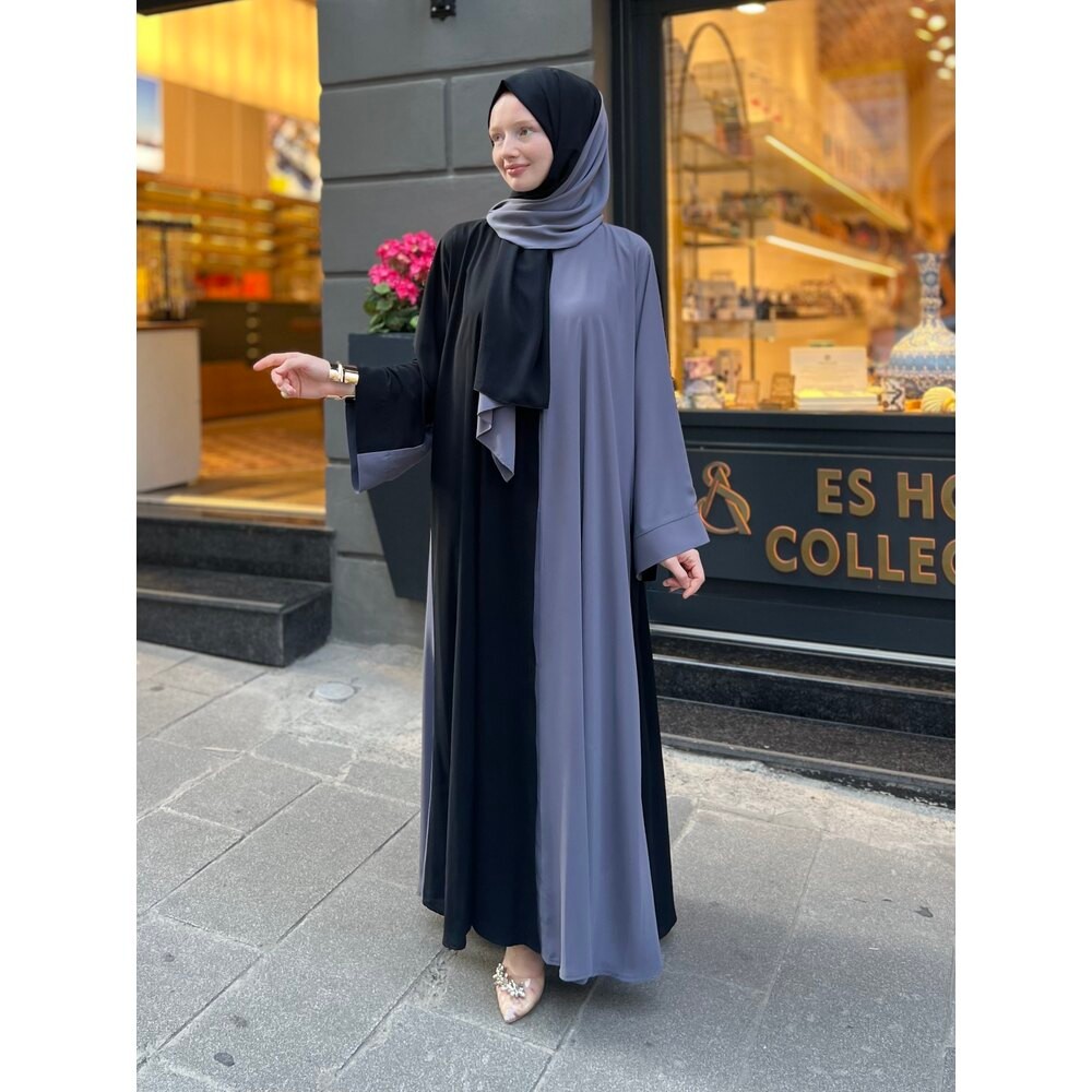 Hüma Abaya Gri ✨