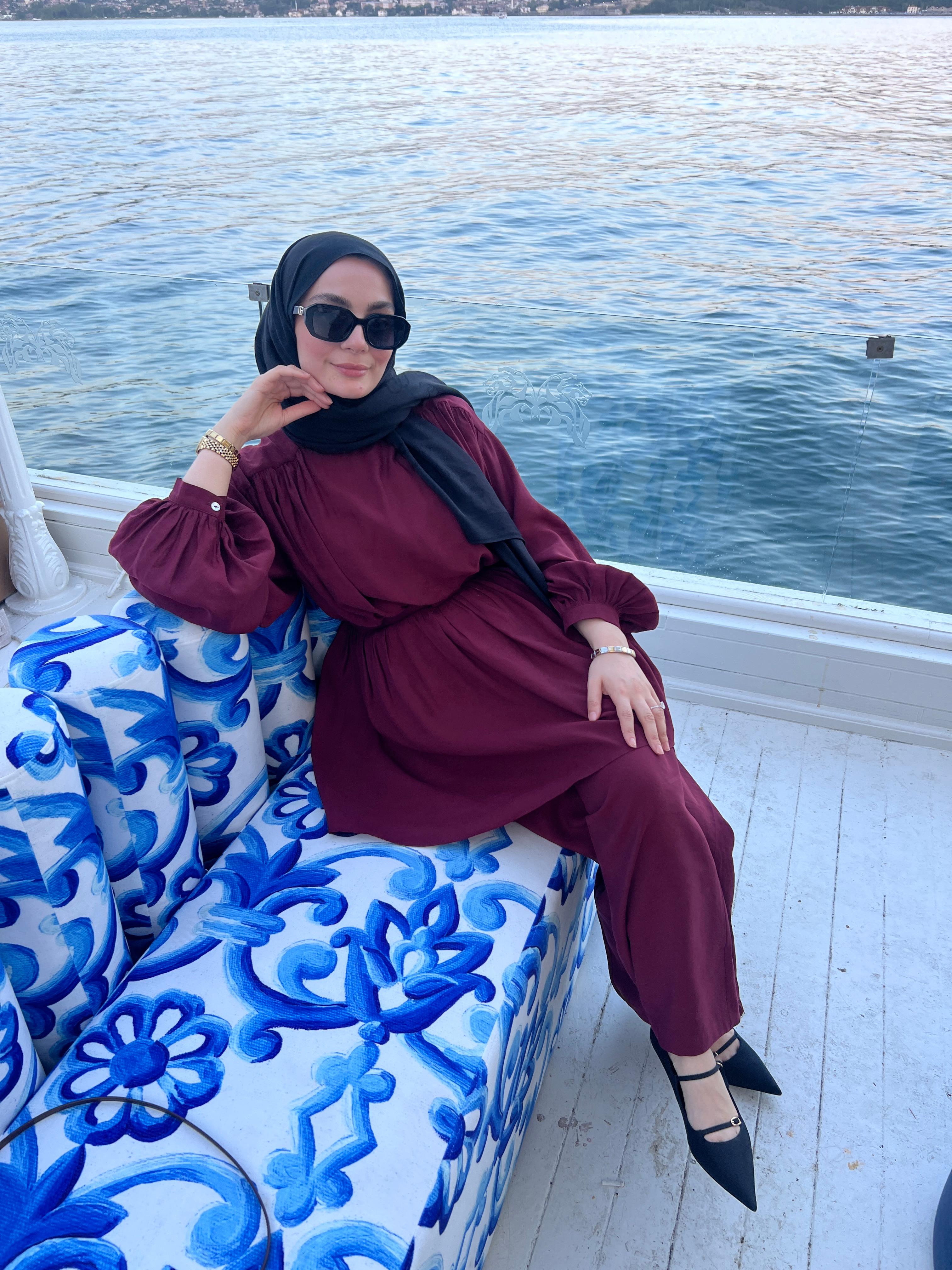 Kemerli Bordo Takım
