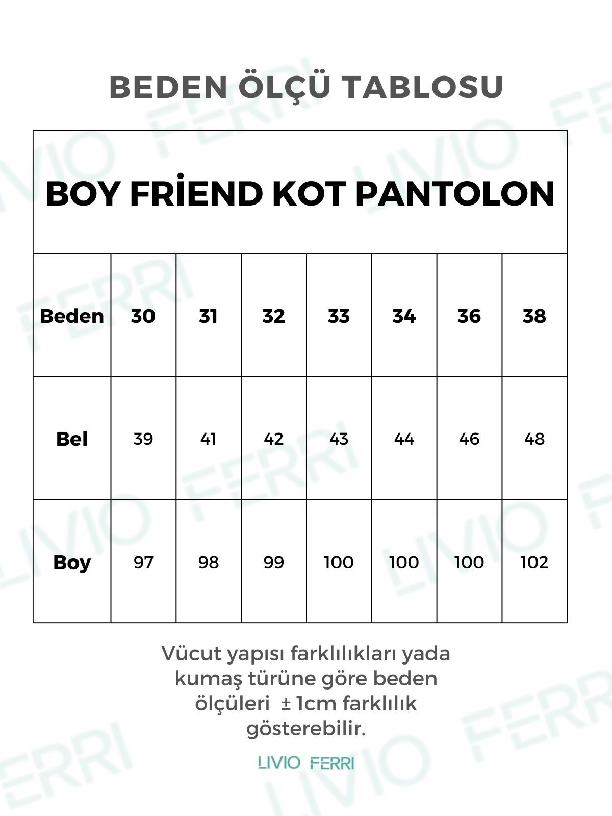 Boy Friend Kot Pantolon - Mavi