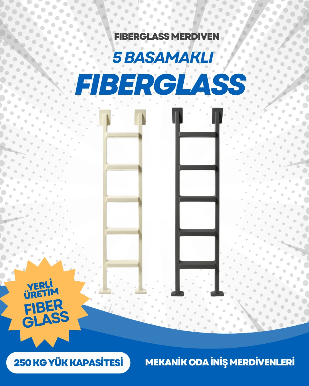 FİBERGLASS MERDİVEN