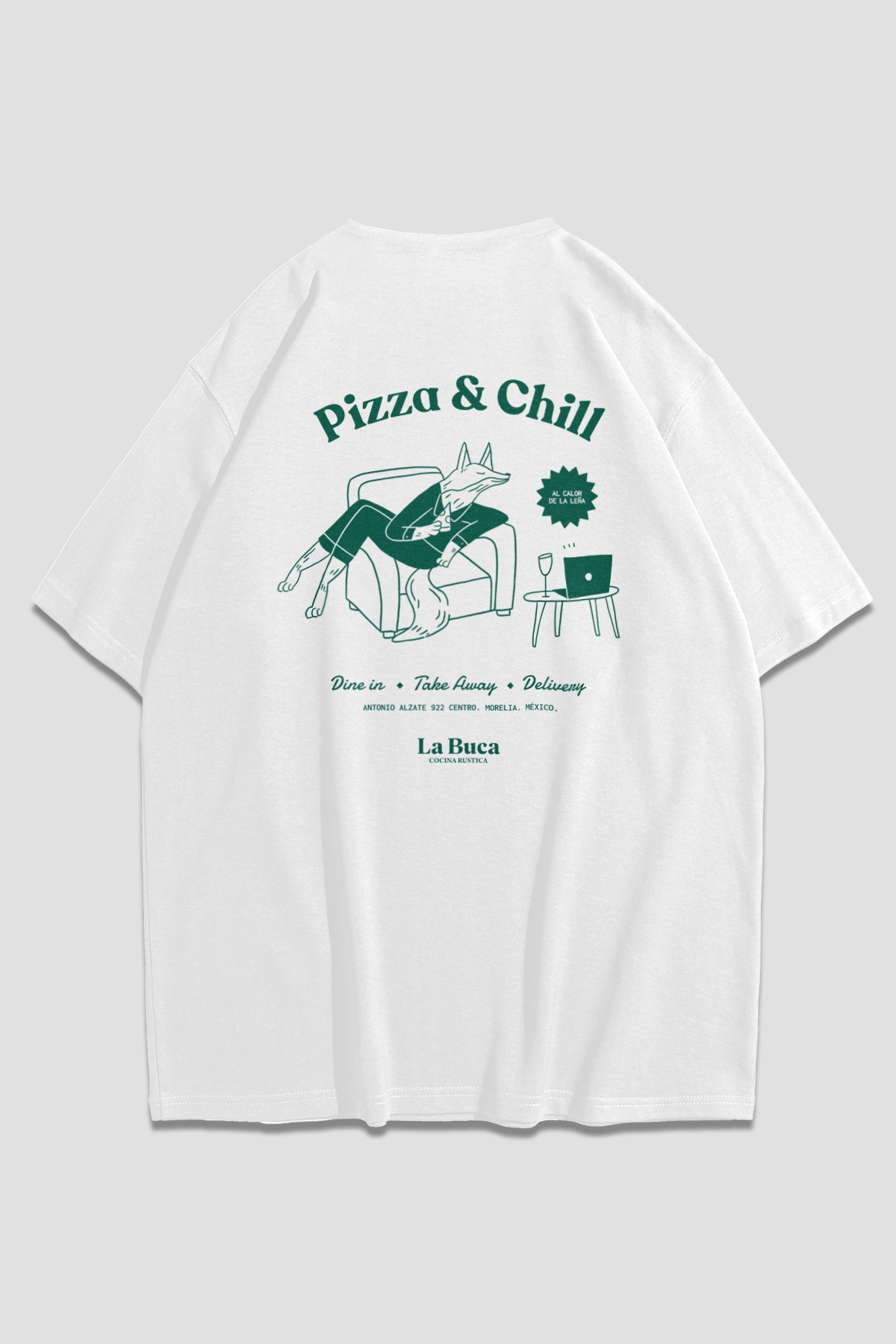 Pizza&Chill  Oversize Unisex T-shirt