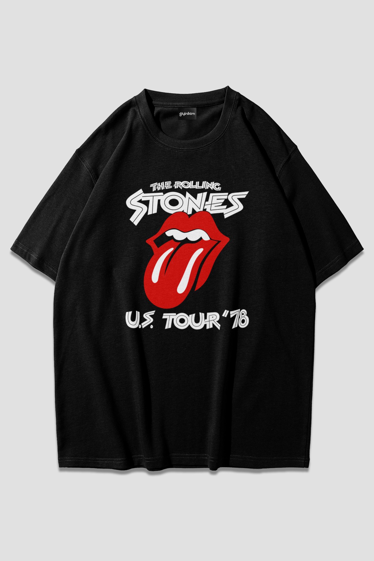 Rolling Stones US Tour Oversize Unisex T-shirt