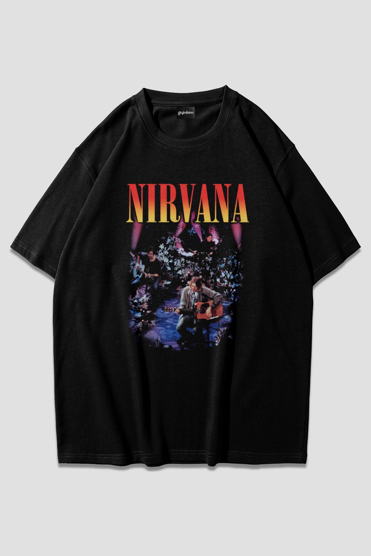 Nirvana Unplugged Oversize Unisex T-Shirt