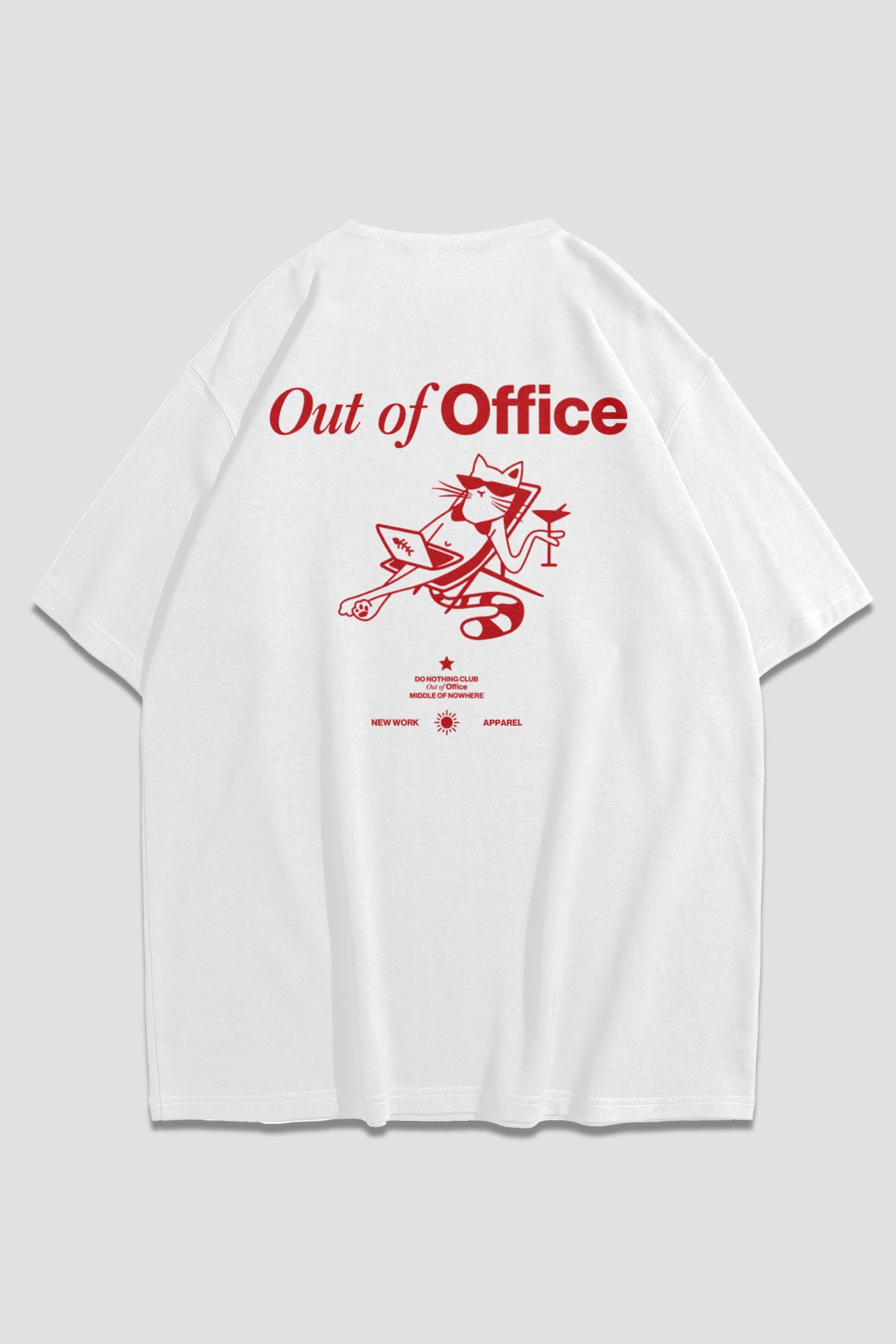 Out Of Office Oversize Unisex T-shirt