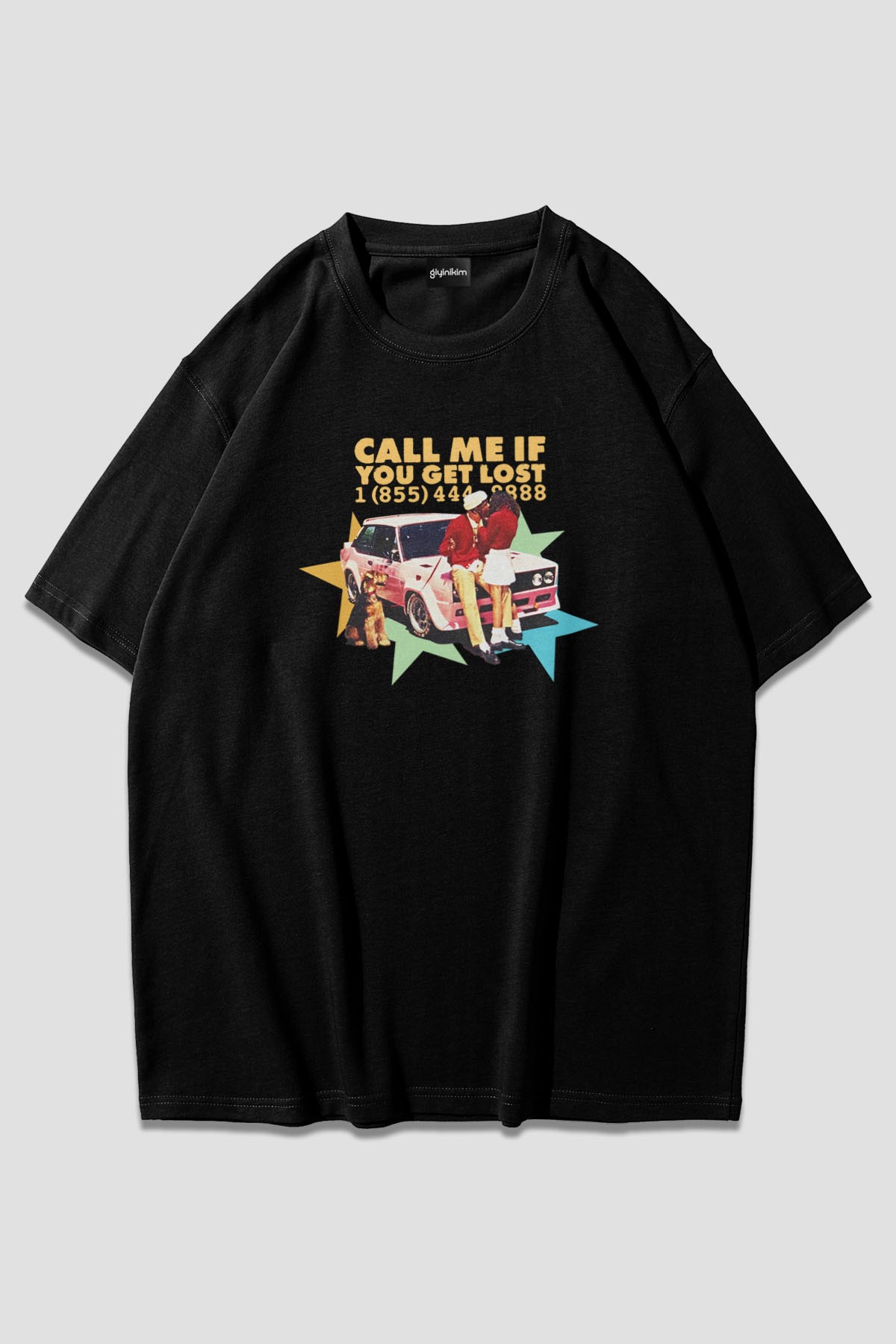 Call Me If You Get Lost Oversize Unisex T-Shirt 