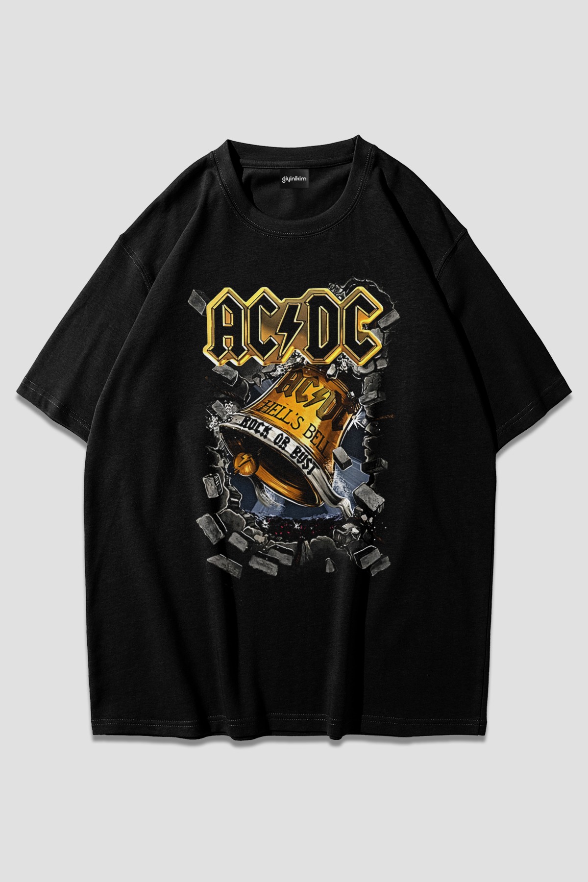 ACDC Hell's Bell Oversize Unisex T-Shirt