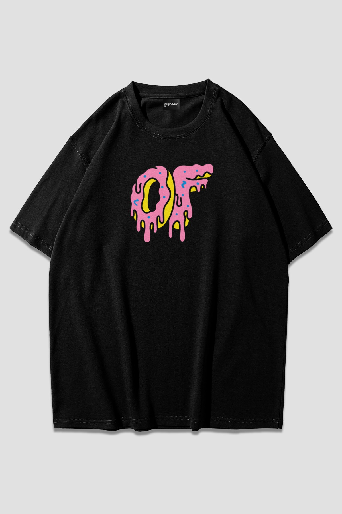 Odd Future Siyah Oversize T-Shirt