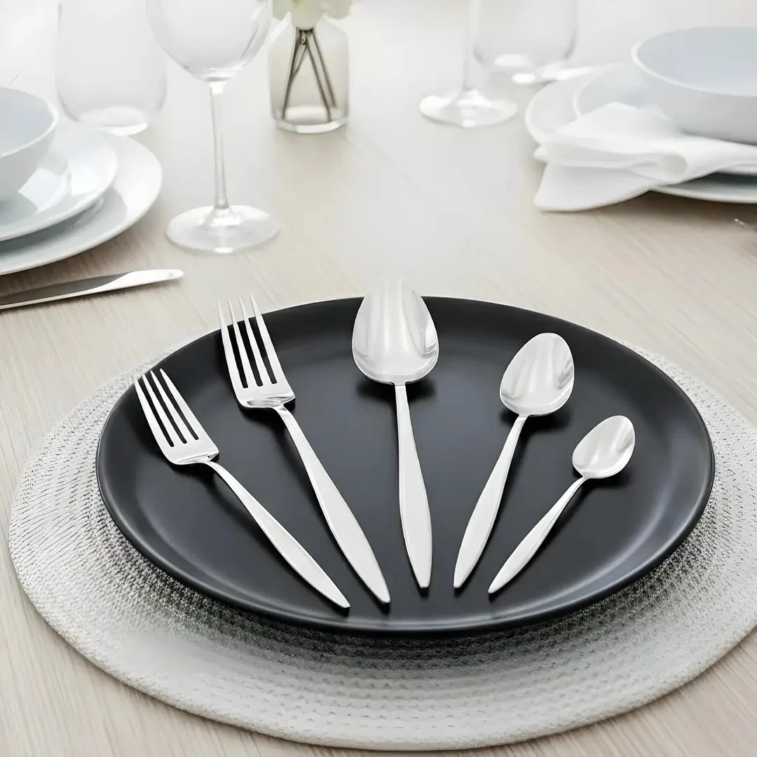 Gökdil Asel 60 Parça 12 Kişilik Çatal & Kaşık Takımı