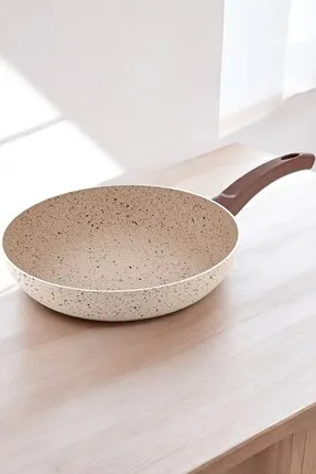 Gözde Bakalit Kulplu Granit Tava - 32 Cm