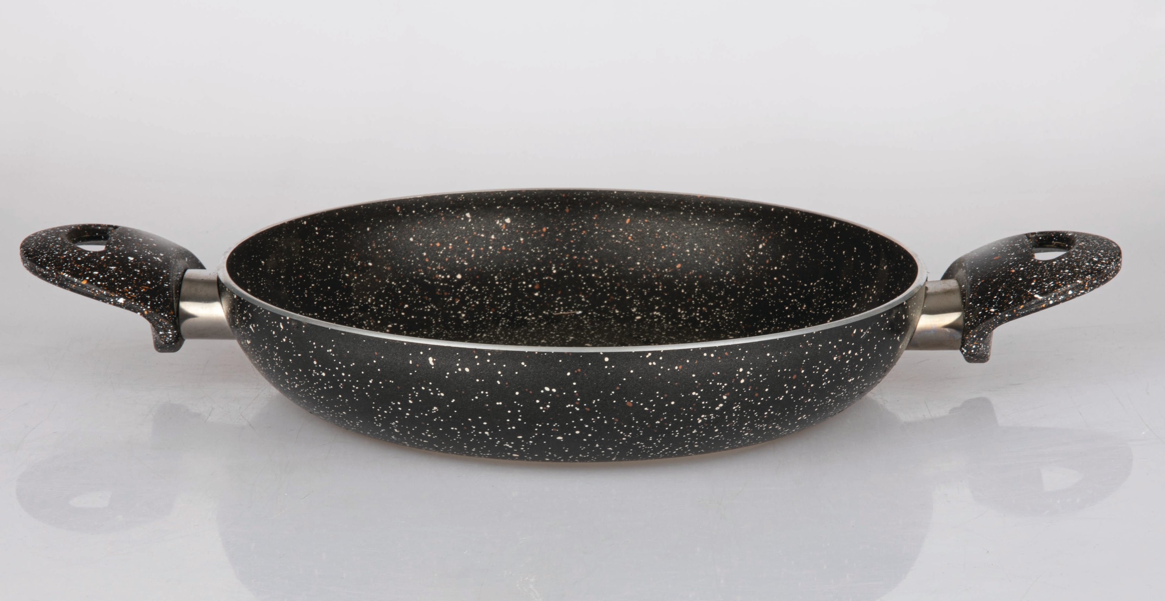 Marlon Çift Kulplu Granit Tava - 18 Cm Tava
