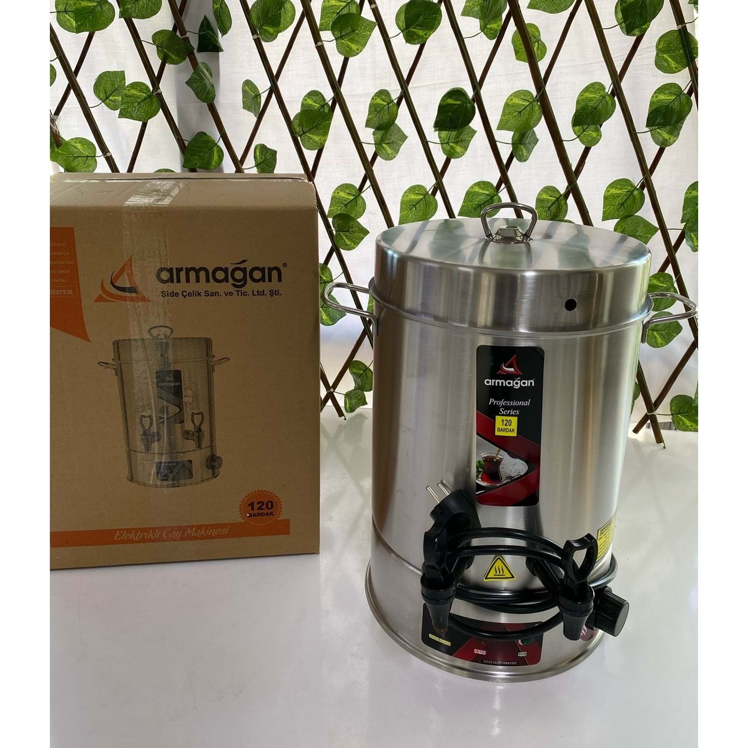 Armağan Çay Makinesi & Çay Otomatı  - 12 Litre 120 Bardak
