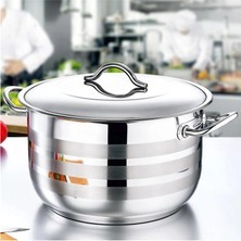 Berlin Gastro Paslanmaz Derin Tencere - 24 Cm