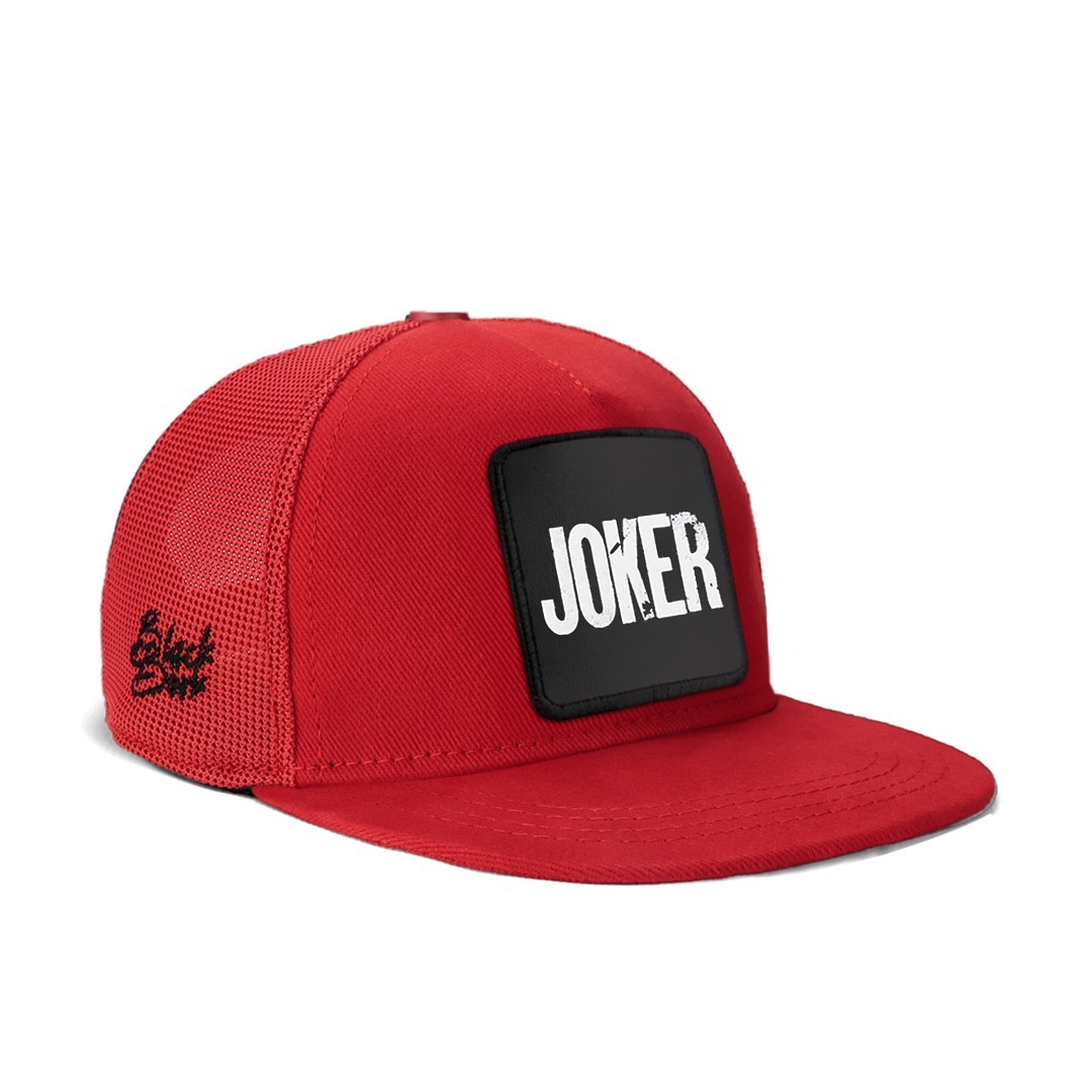 Red Kids Cap - Joker - 1 with Code Logo