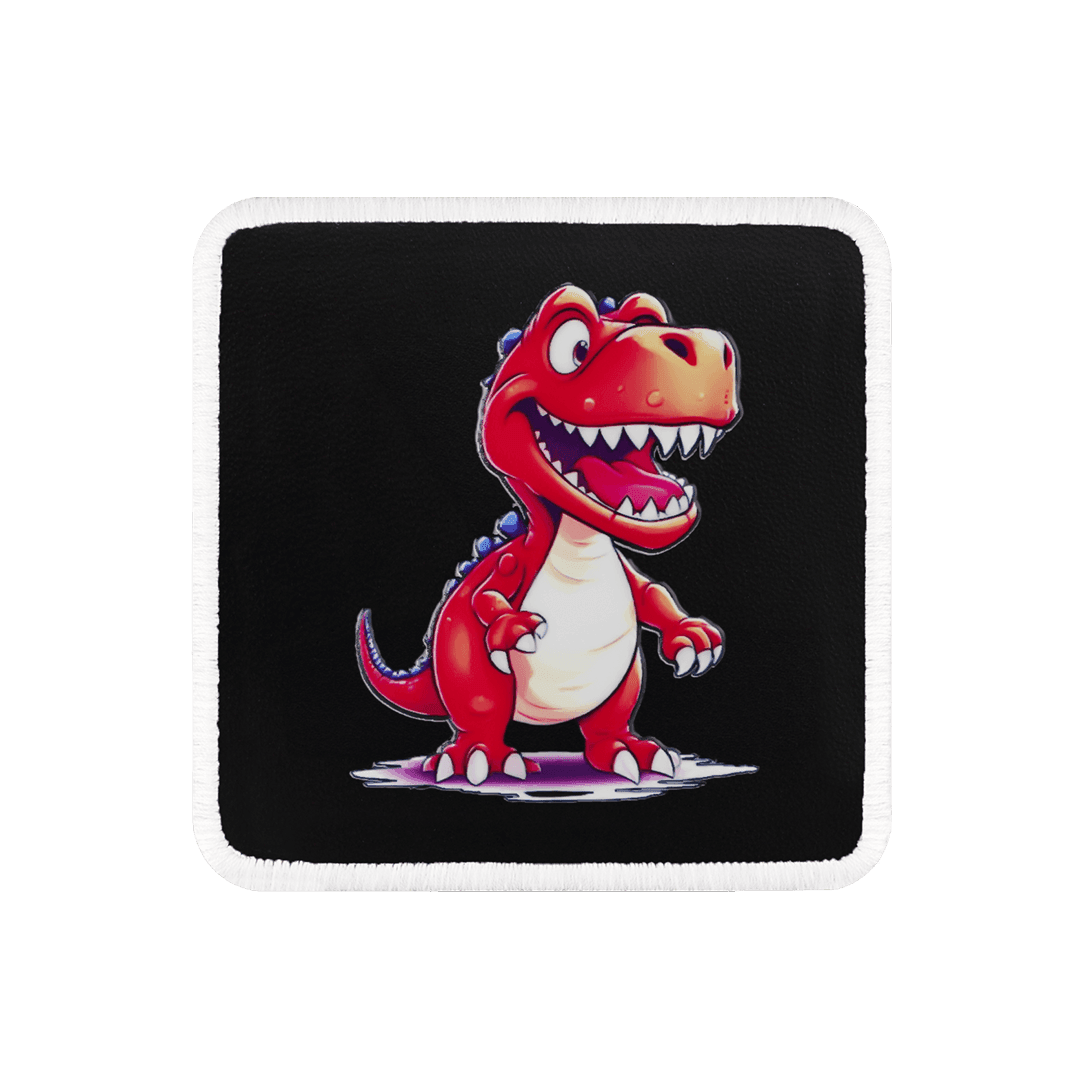 Dinosaur - Black and White Kids Patch with 1SB Code Logo